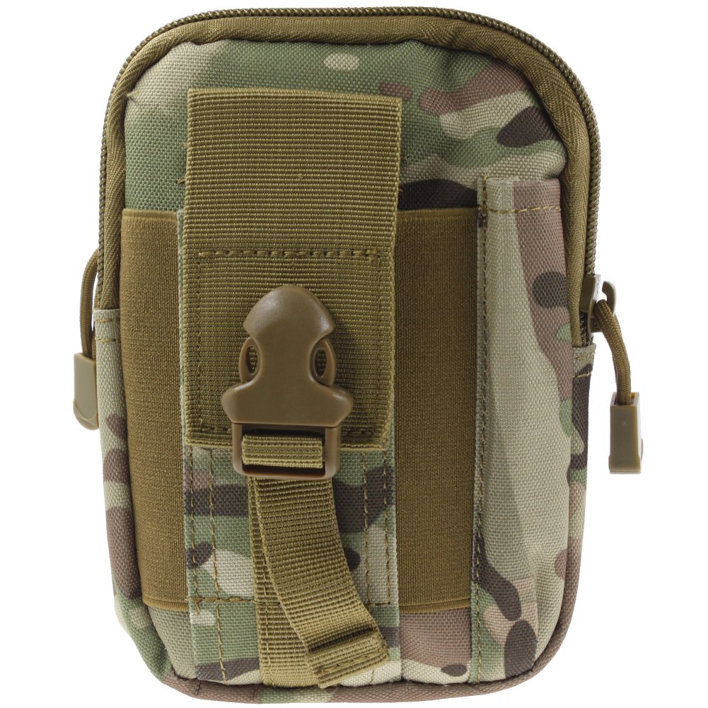 KENMAX® Compact MOLLE EDC Pouch - Tactical Utility Gadget Organizer Bag for Outdoor, Hiking, Camping & Everyday Carry (EDC) Accessories Storage