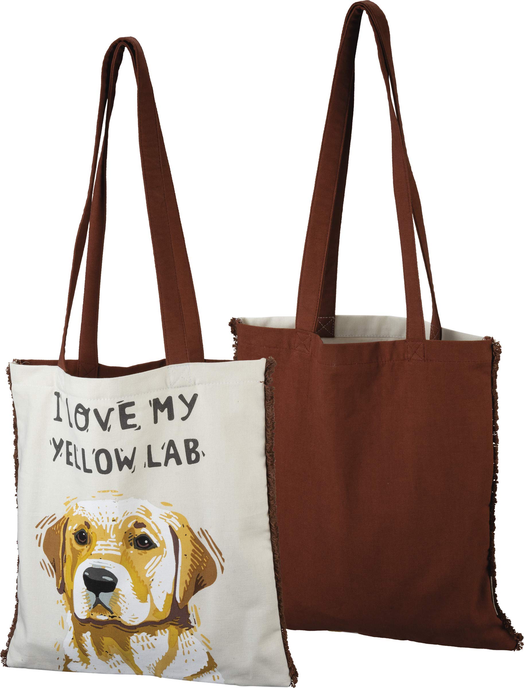 Stylish Tote Bag - I Love My Yellow Lab - Perfect for Dog Lovers, Grocery Shopping & Beach Outings