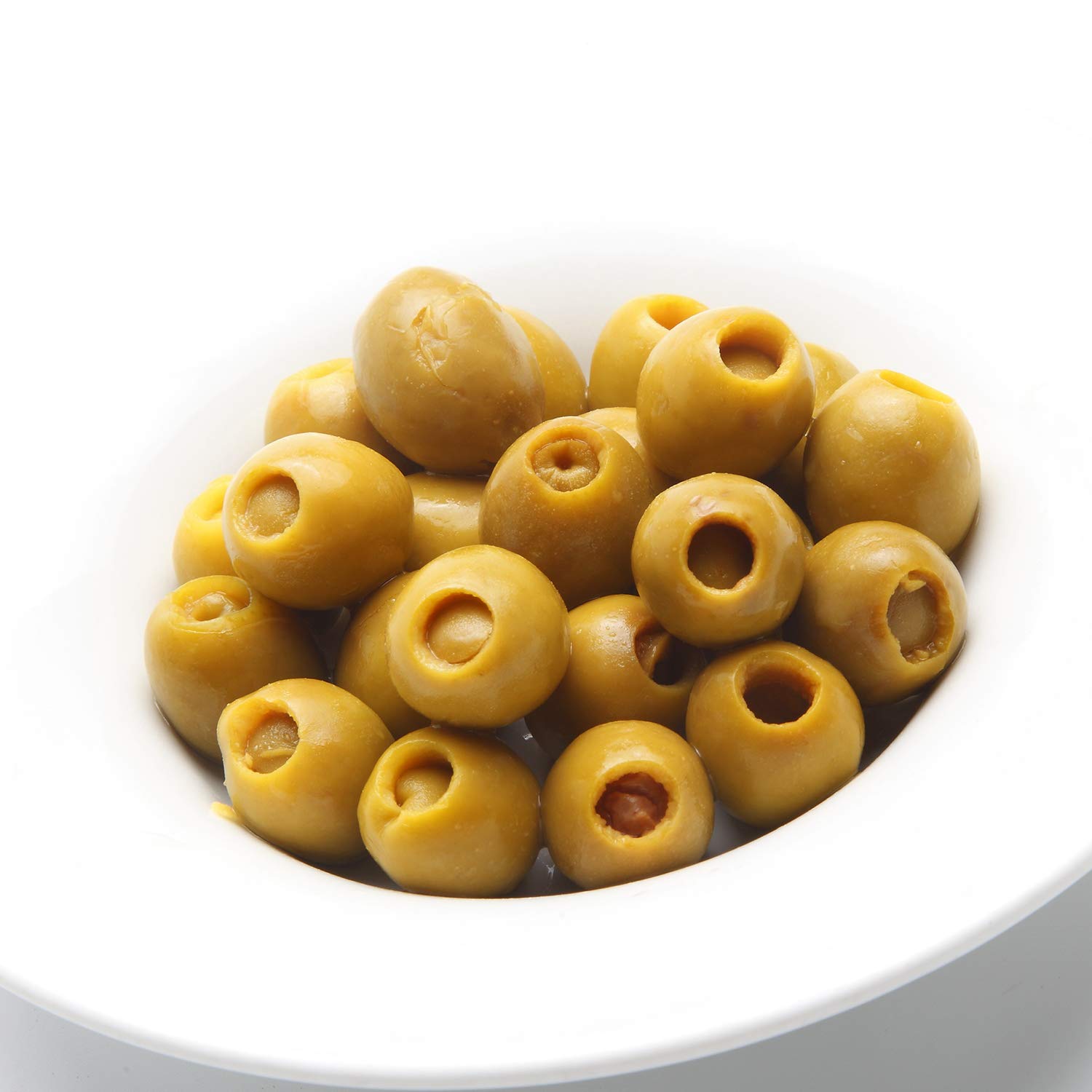 Premium Sanniti Anchovy Stuffed Olives - 15.9 oz (Pack of 2) | Gourmet Mediterranean Appetizer, Charcuterie Board Essential & Party Snack