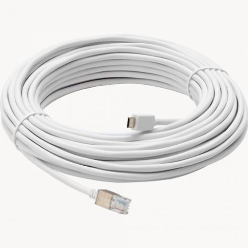 Axis Communications F7315 49' RJ12 Cable - 4-Pack White Ethernet Cable for Security Cameras & CCTV Systems - Perfect for Home & Office Surveillance Setup