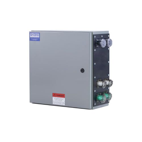 800A 120V Threaded Post Camlock Connection Box - Female Neutral Connector for Power Distribution & Temporary Electrical Hookups