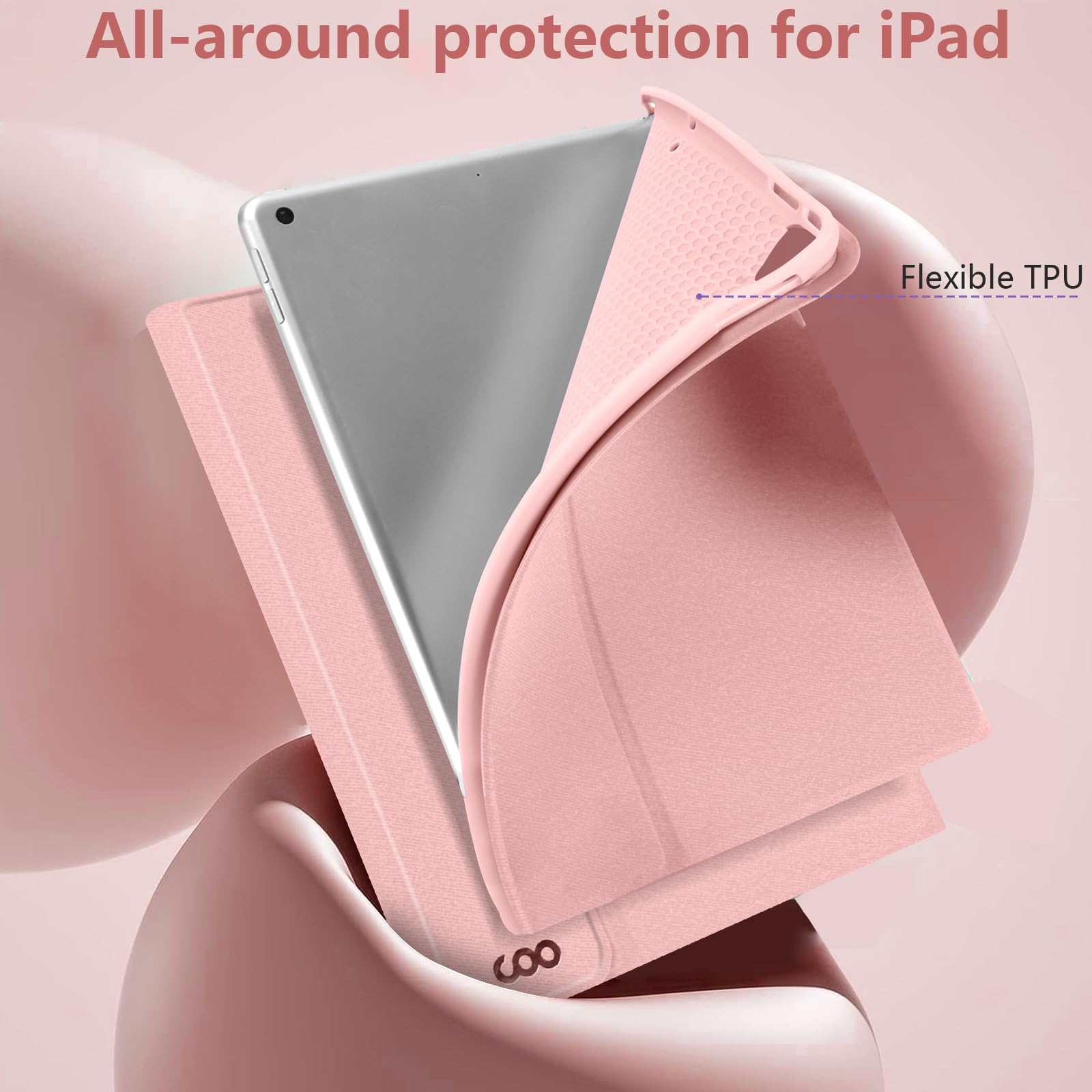 FUWANG 10.2-inch Detachable Backlit Keyboard Case for iPad 9th/8th/7th Gen, iPad Air 3rd Gen & iPad Pro 10.5