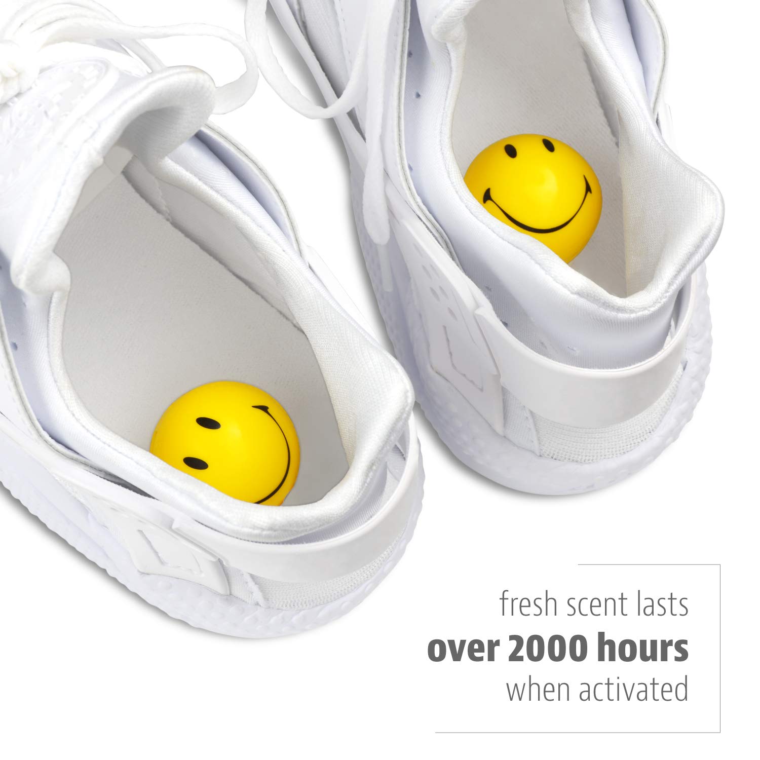 **Odor-Fighting Shoe Fresheners for Sneakers & Gym Bags – Eliminates Bad Smell in Shoes, Lockers & Drawers – Fresh Scent Football Design – 2 Pack for Sports & Travel**