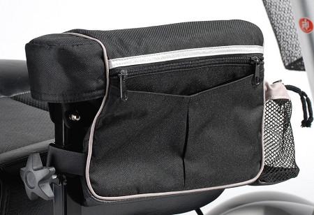 Universal Power Mobility Armrest Bag - Durable Storage Pouch for Wheelchairs & Scooters - Perfect for Phones, Keys & Essentials - Ideal for Daily Use & Travel
