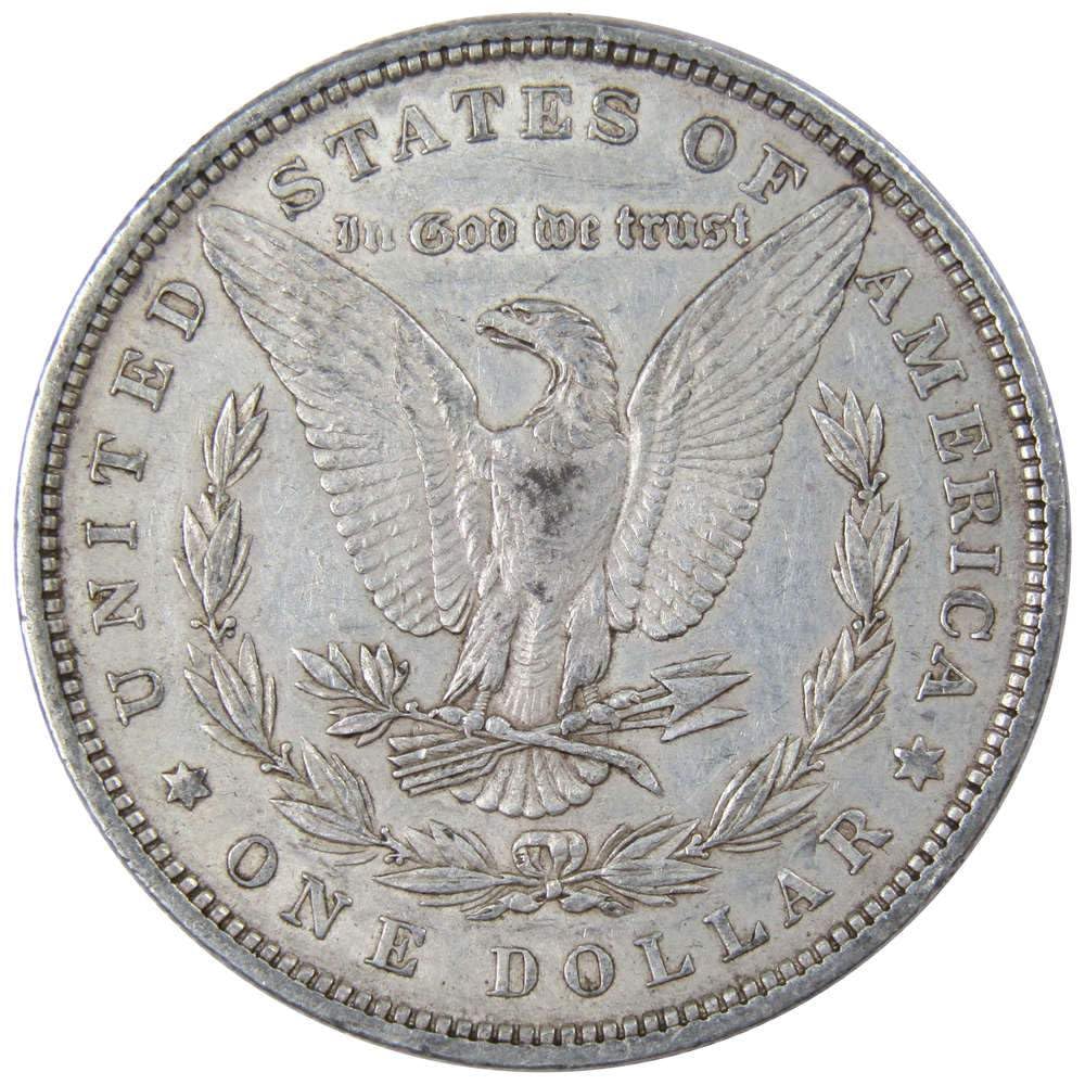 1880 Morgan Silver Dollar $1 Coin - XF EF Extremely Fine Condition - 90% Silver - Rare US Coin for Collectors & Investors - Perfect for Coin Collections, Gifts & Historical Displays