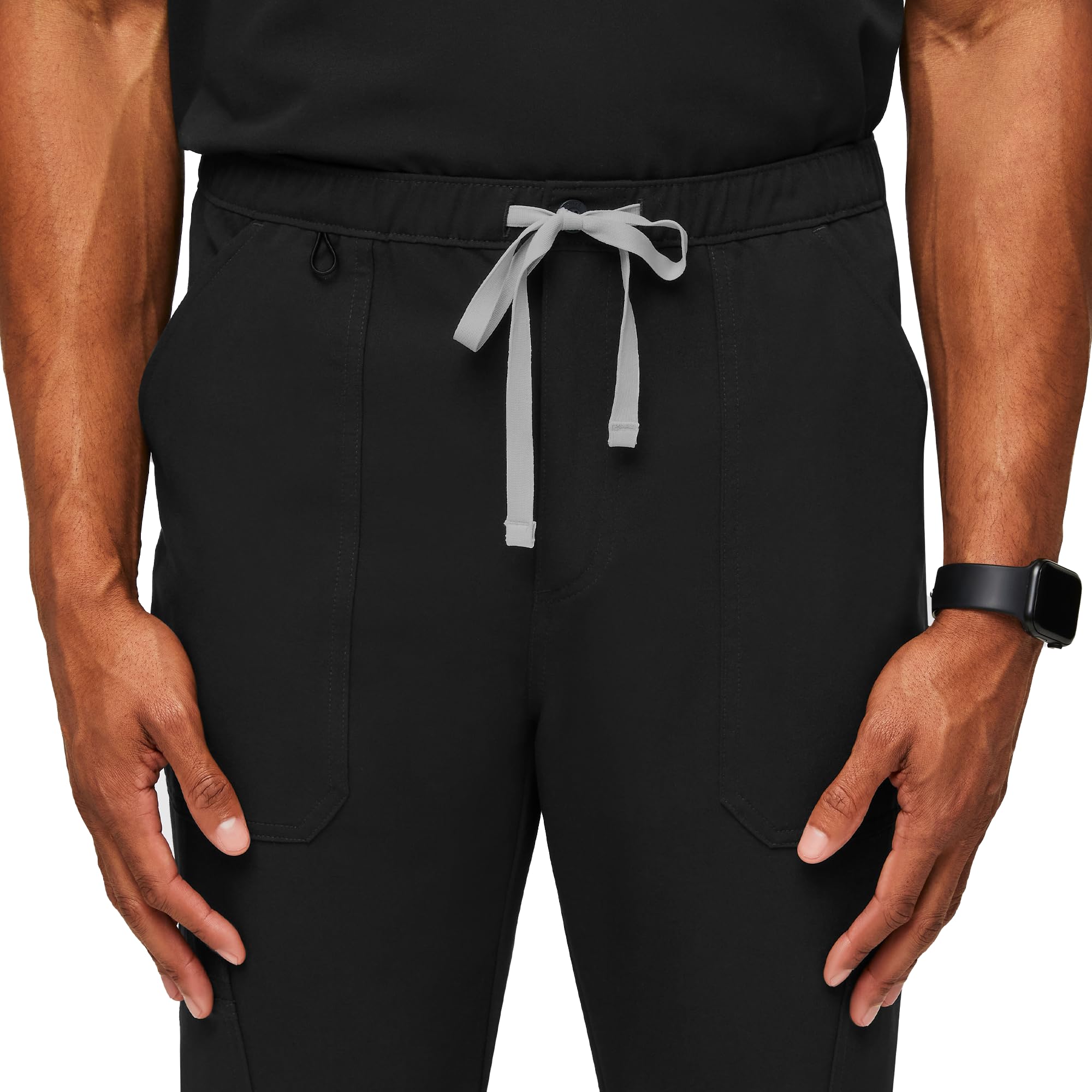 FIGS Cairo Cargo Scrub Pants for Men - Classic Straight Leg Fit, 9 Functional Pockets, 4-Way Stretch Fabric, Anti-Wrinkle Medical Scrubs | Perfect for Doctors, Nurses & Healthcare Professionals
