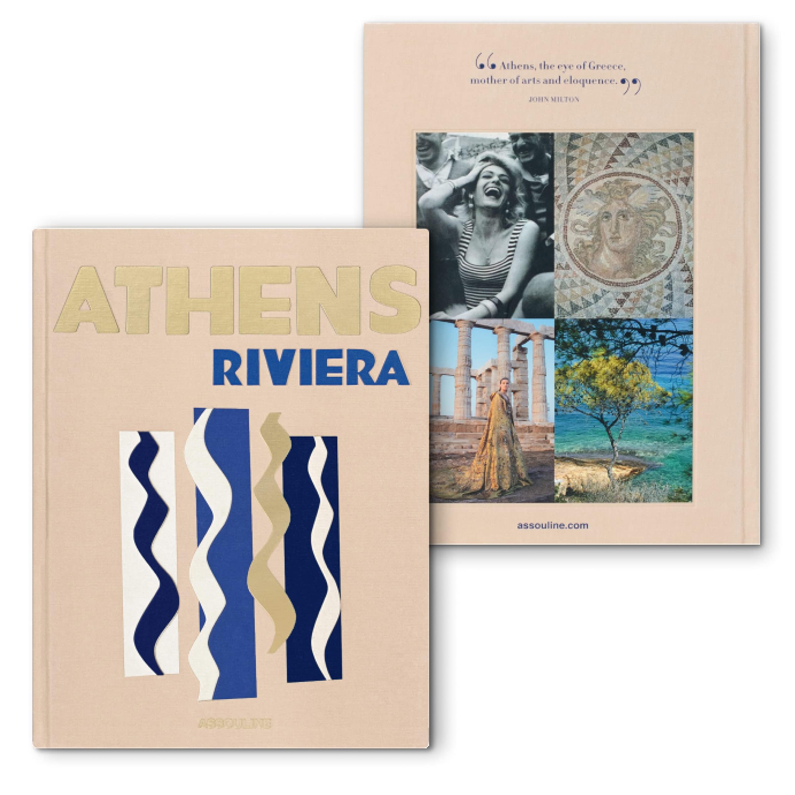 Athens Riviera - Luxury Assouline Coffee Table Book | Greek Travel & Home Decor Inspiration