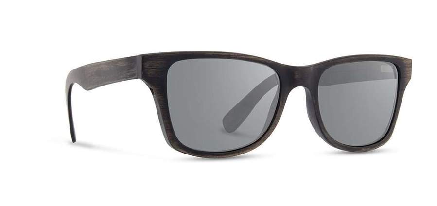 Shwood Canby Wood Sunglasses – Distressed Dark Walnut Frame with Grey Polarized Lenses for UV Protection – Perfect for Outdoor Activities, Beach, Driving & Fashion Accessories