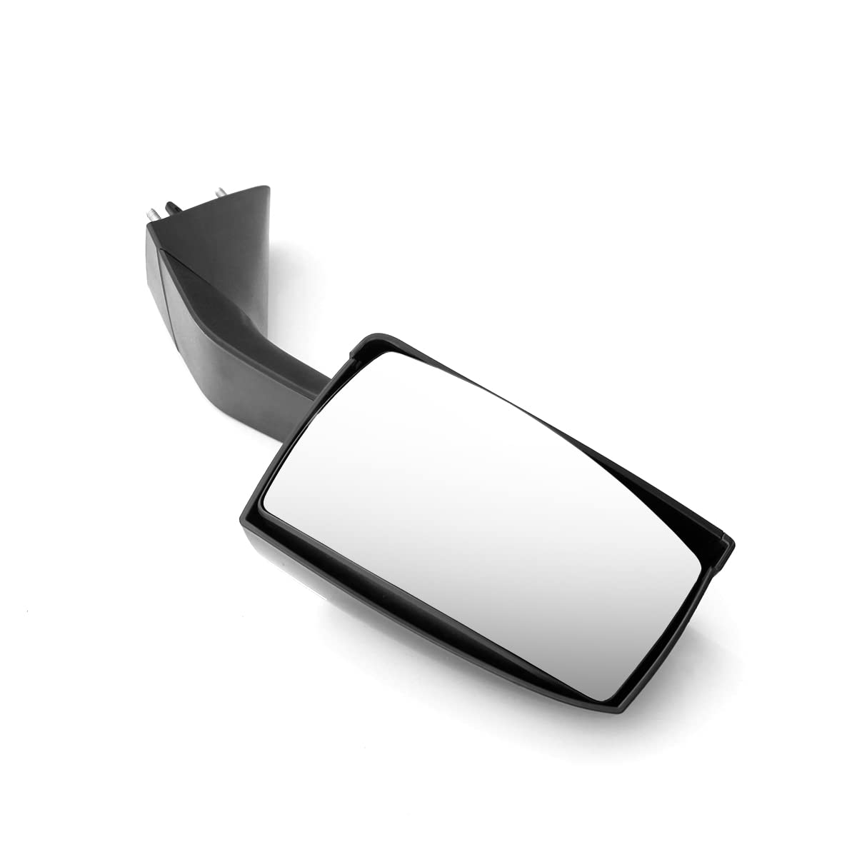 Volvo VNL Hood Mirror Assembly (2004-2014) - Left Driver Side Replacement with Arm - Black - Perfect for Truck Maintenance & Road Safety