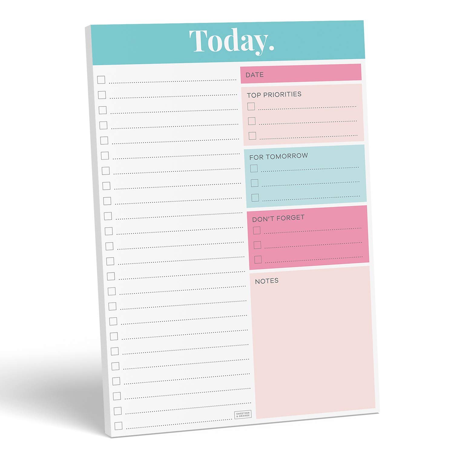 Sweetzer & Orange 2025 Daily Planner - Undated 7x10