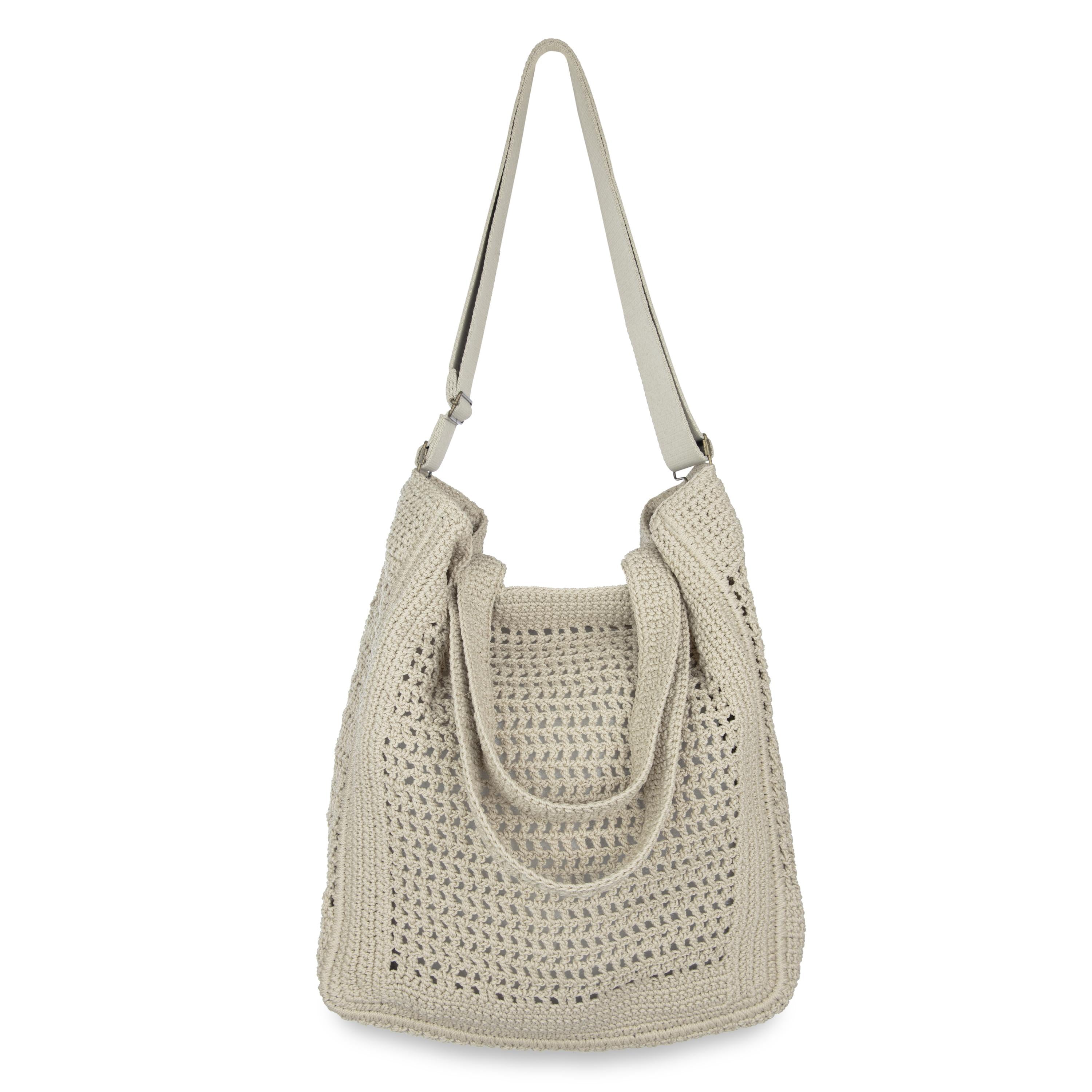 Lanie Market Tote Bag - Large Reusable Grocery Shopping Tote with Reinforced Handles - Perfect for Farmers Market, Beach Trips, and Everyday Errands