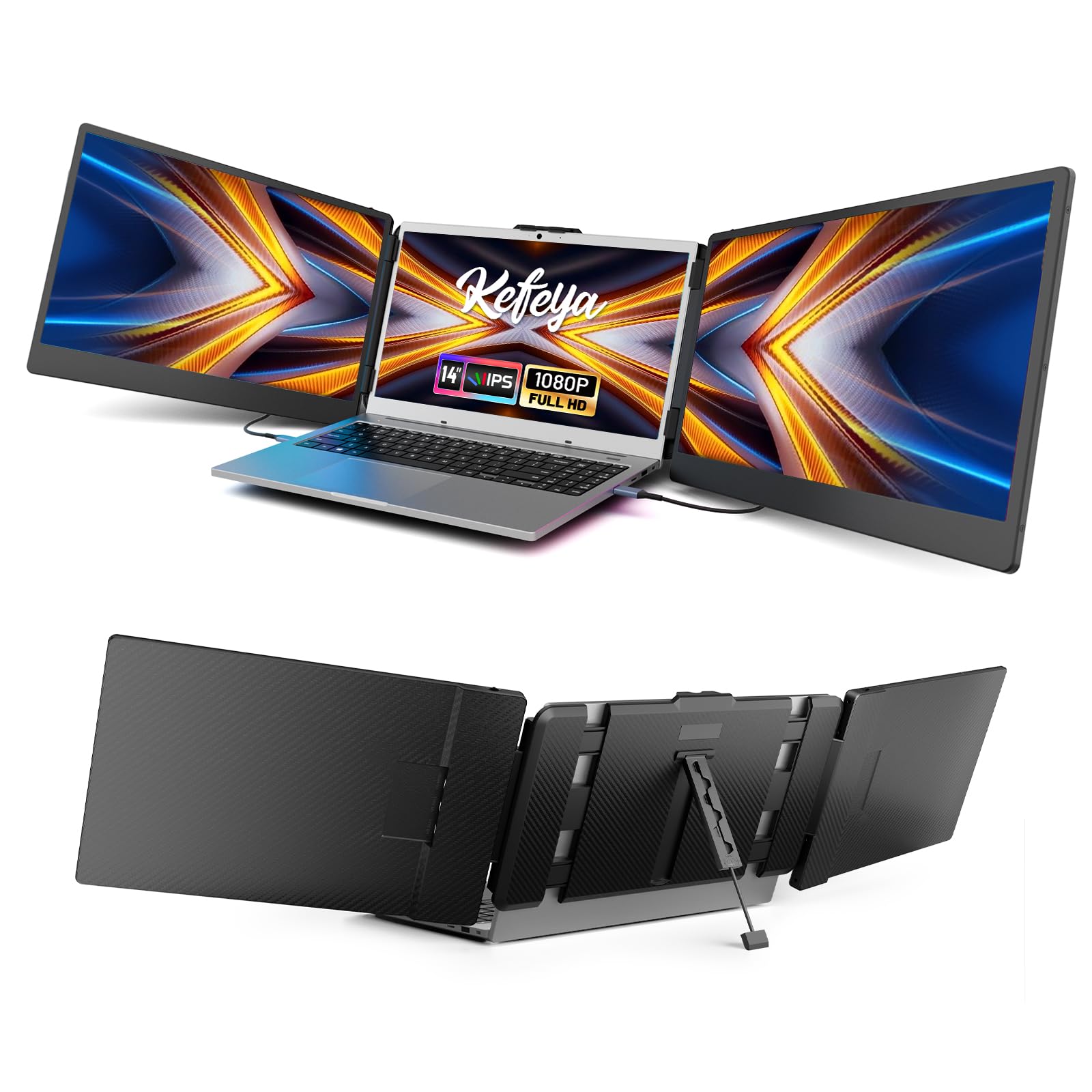 KEFEYA Portable Laptop Monitor 14