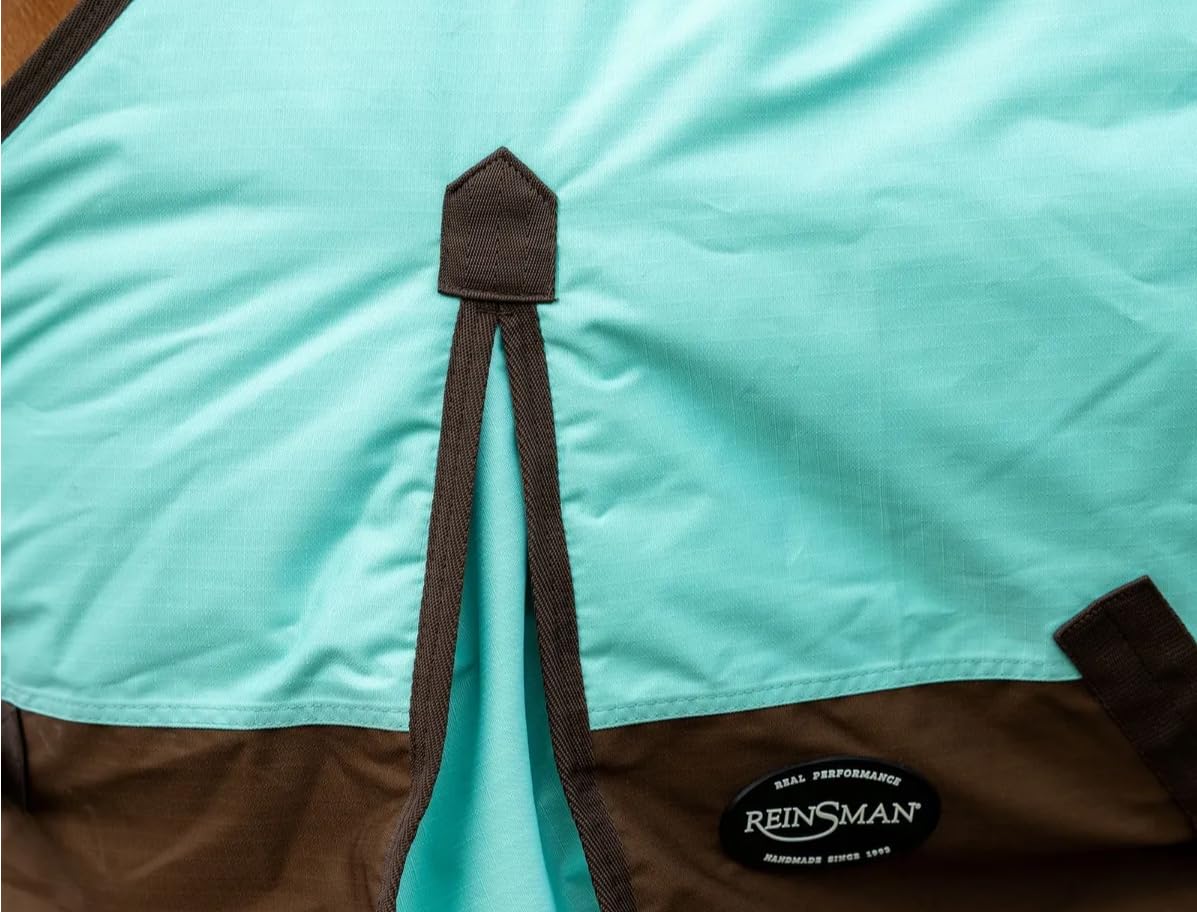 Reinsman Circle Y Classic Turnout Blanket - 300g 600D Waterproof Horse Blanket for All Weather Protection (75