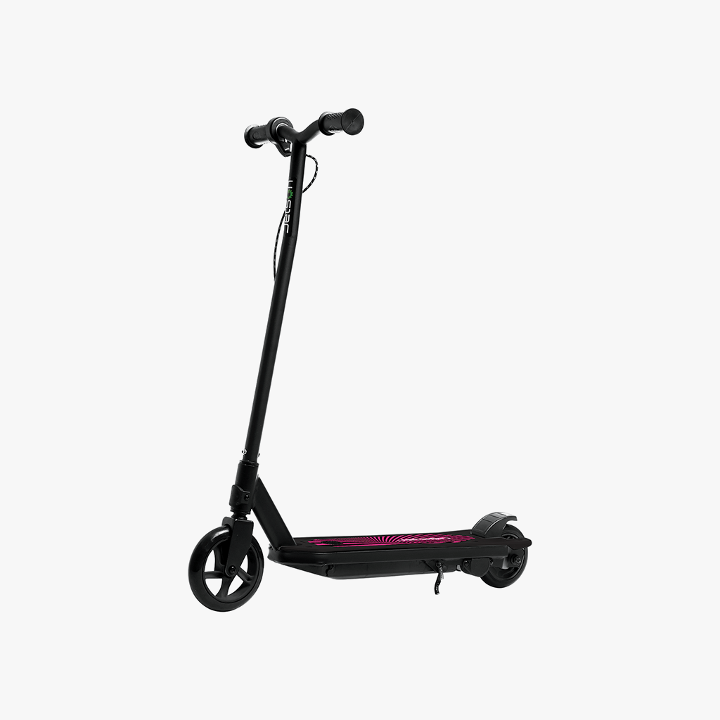 Best Slingshot Kids Electric Scooter - Lightweight & Foldable for Ages 6-12 - 3 Speed Modes & LED Wheels - Perfect for Commuting to School, Park Rides & Neighborhood Adventures