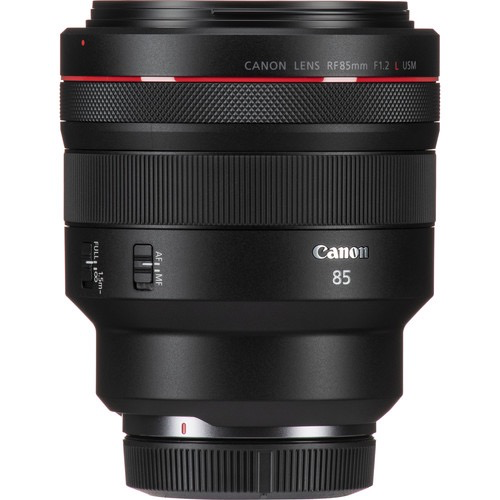 Canon RF 85mm f/1.2L USM Lens - Professional Portrait & Wedding Photography Lens for Canon Mirrorless Cameras | Ideal for Low Light, Bokeh & Studio Shoots