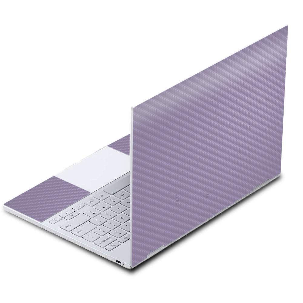 Premium Carbon Fiber Skin for Google Pixelbook - Solid Lavender | Protective & Durable Textured Cover | Easy to Apply & Remove | Made in USA | Perfect for Work, Travel & Style Protection