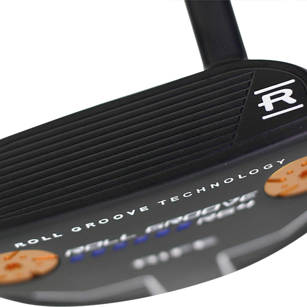 RG4 Right Handed Full Mallet Putter with Roll Groove Technology - Precision Milled Face for Perfect Weight Distribution & Balance | Ideal for Golf Putting Greens & Practice