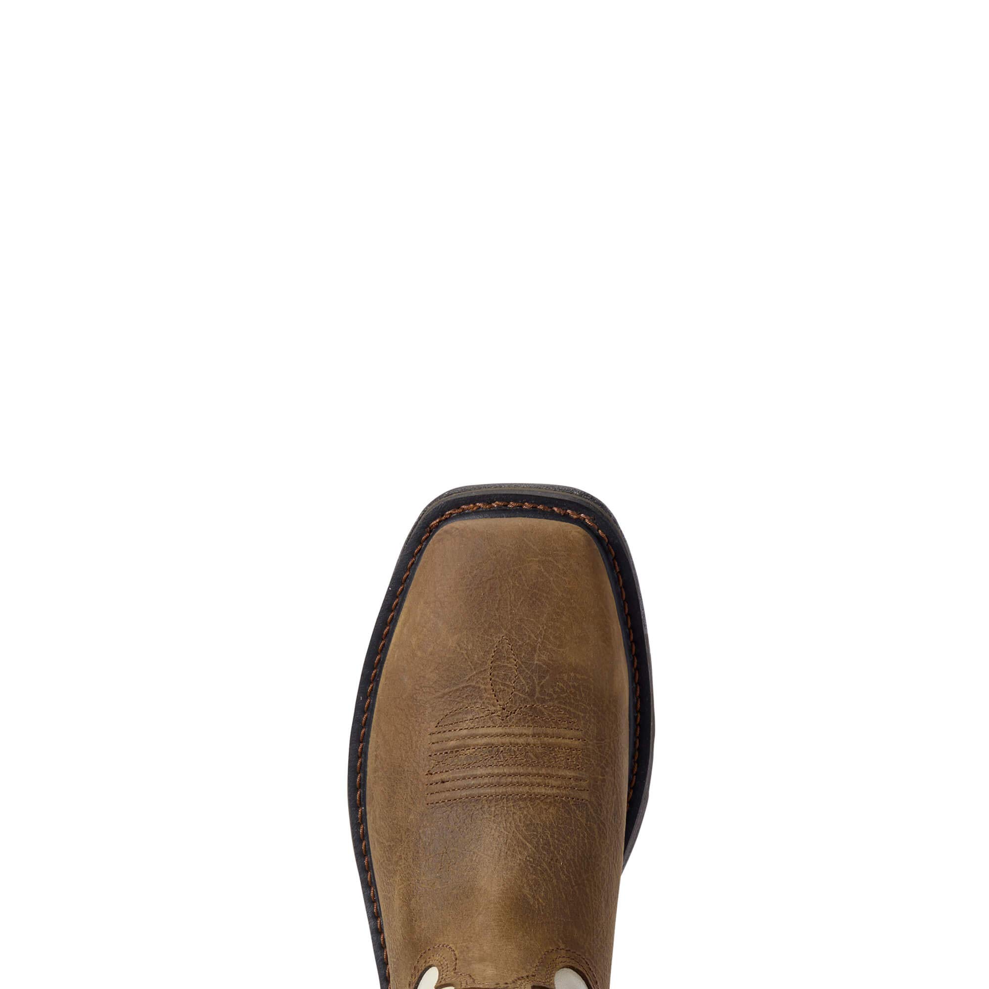ARIAT Workhog Wide Square Toe Men's Work Boots - Durable & Comfortable for Construction, Farming & Outdoor Work