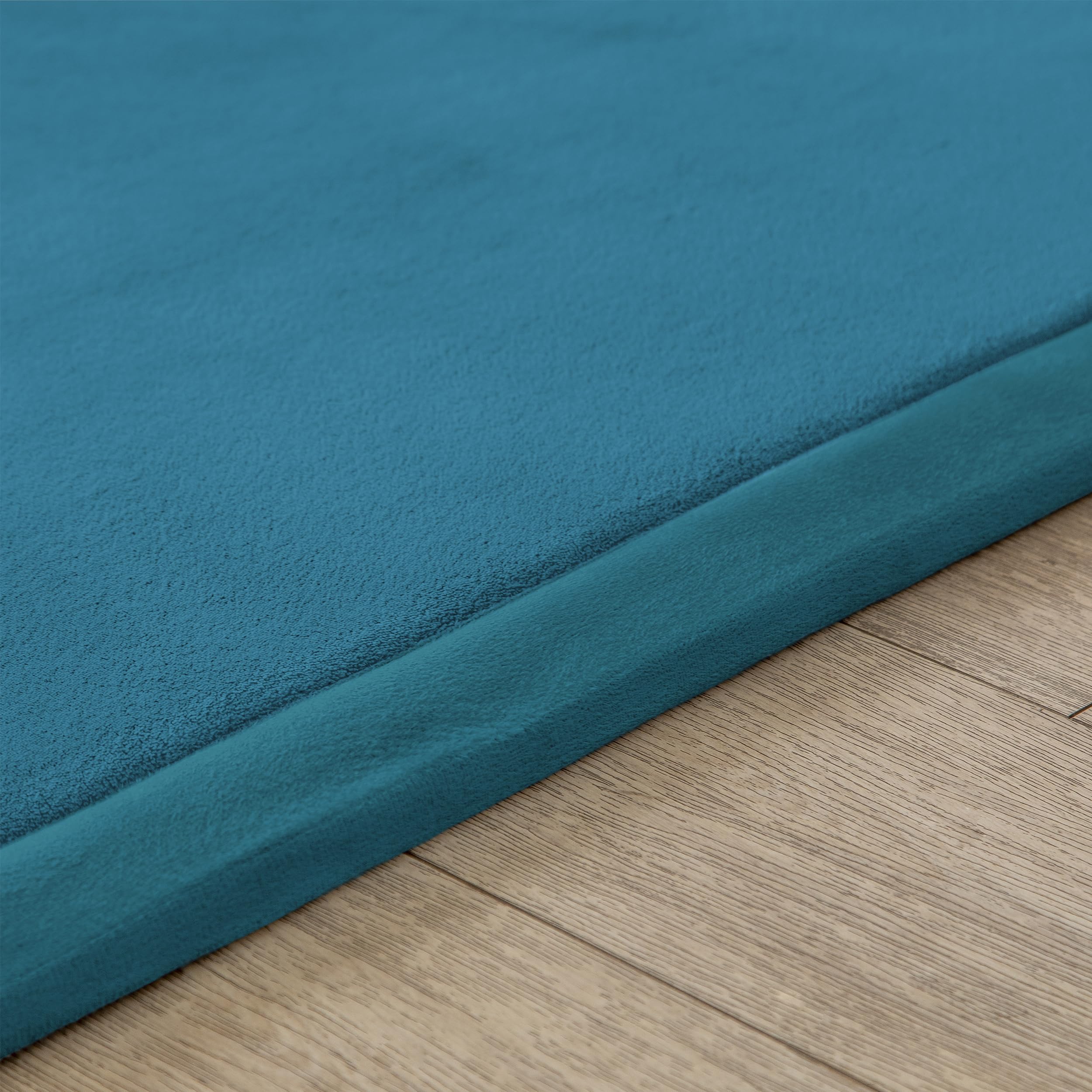 Premium Coral Velvet Play Mat for Toddlers - 6'8