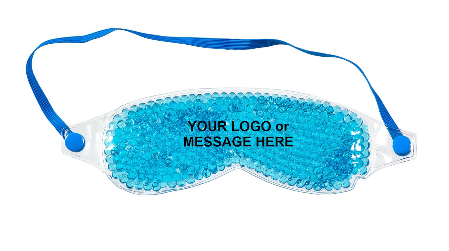 50-Pack Customizable Spa Face Mask with Aqua Pearls™ - Hot & Cold Therapy Packs for Relaxation - Personalized Logo/Text Imprint - Perfect for Massage, Skincare & Pain Relief