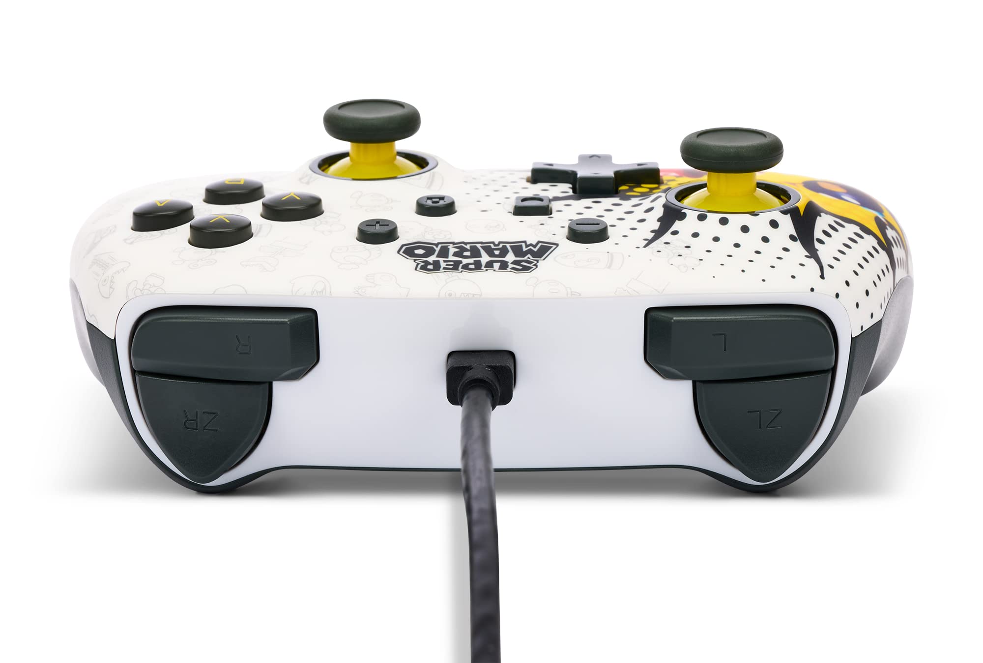 PowerA Enhanced Wired Controller for Nintendo Switch - Officially Licensed Gamepad with Bob-omb Blast Design | Perfect for Gaming, Multiplayer Sessions & Competitive Play