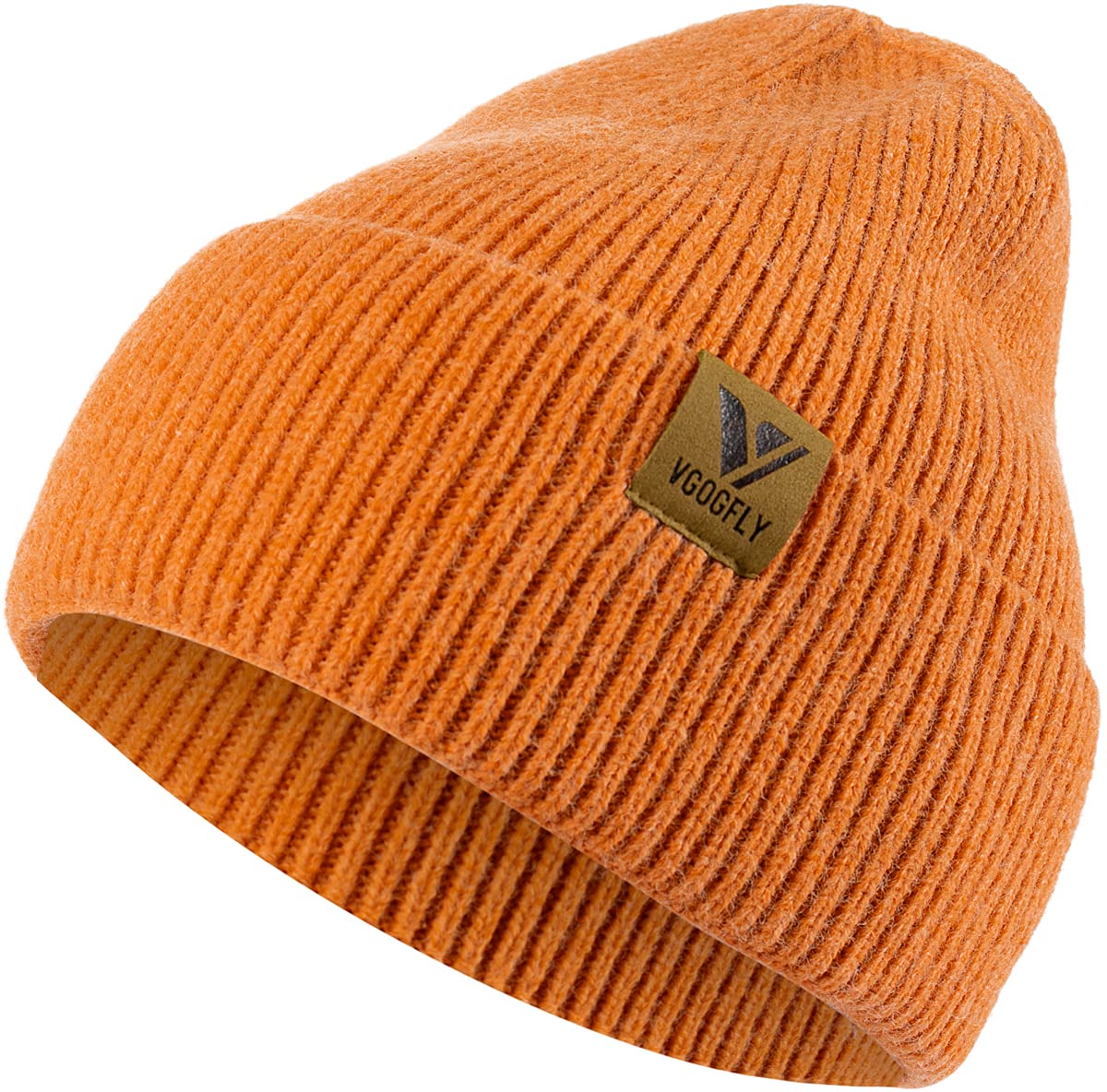 Vgogfly Men's & Women's Slouchy Knit Beanie - Warm Winter Skull Cap with Striped & Plain Options - Perfect for Skiing, Snowboarding & Cold Weather Activities