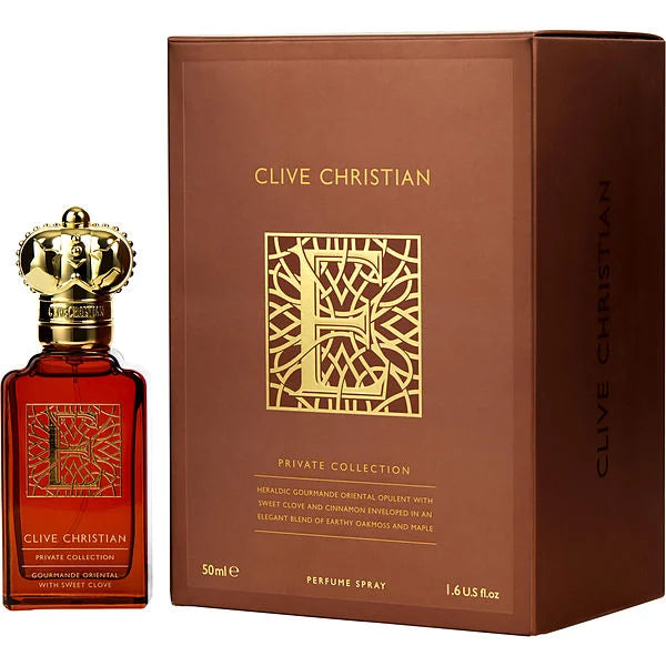 Clive Christian E Gourmande Oriental 50ML EDP Spray for Women - Luxury Perfume with Exotic Spices & Vanilla Notes - Perfect for Evening Events & Romantic Occasions