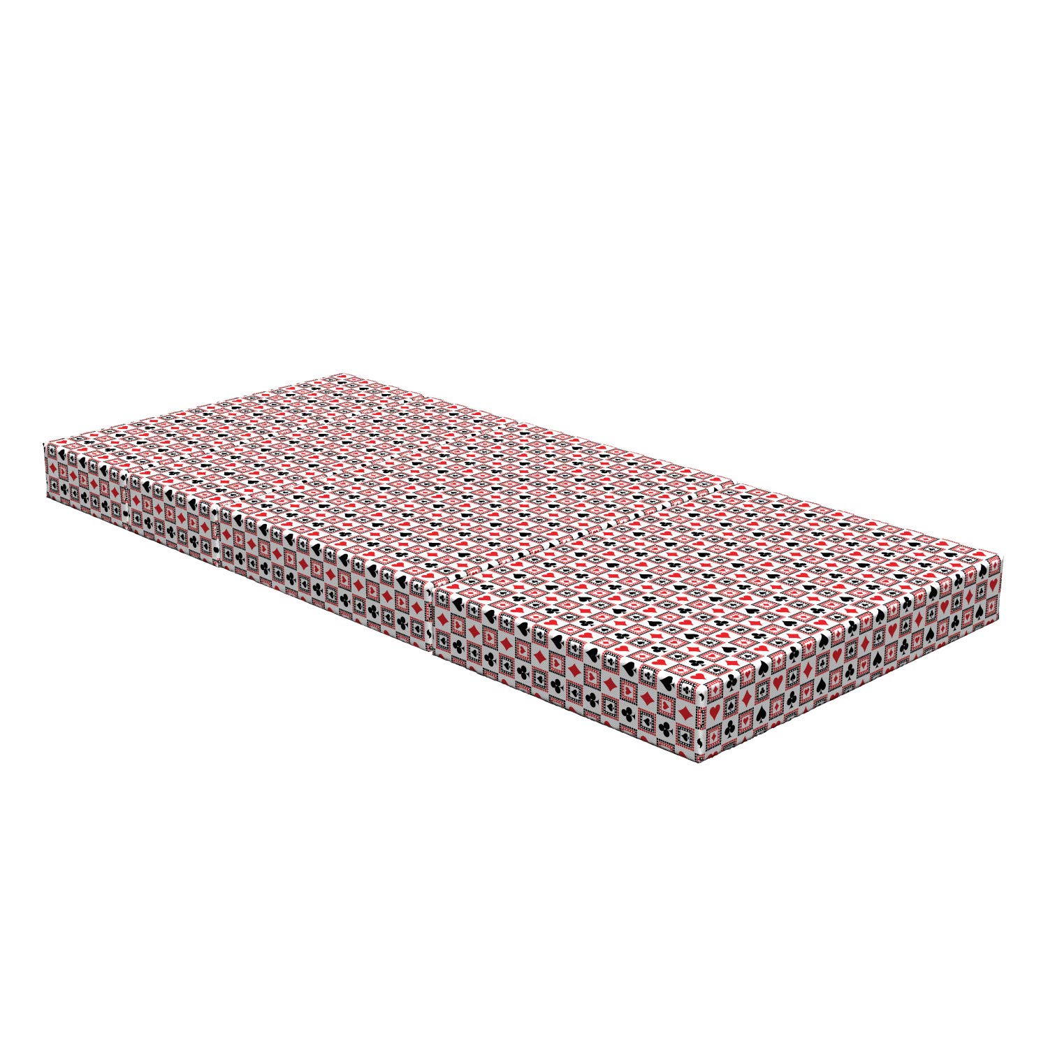 Ambesonne Casino Themed Foldable Mattress - 74.8