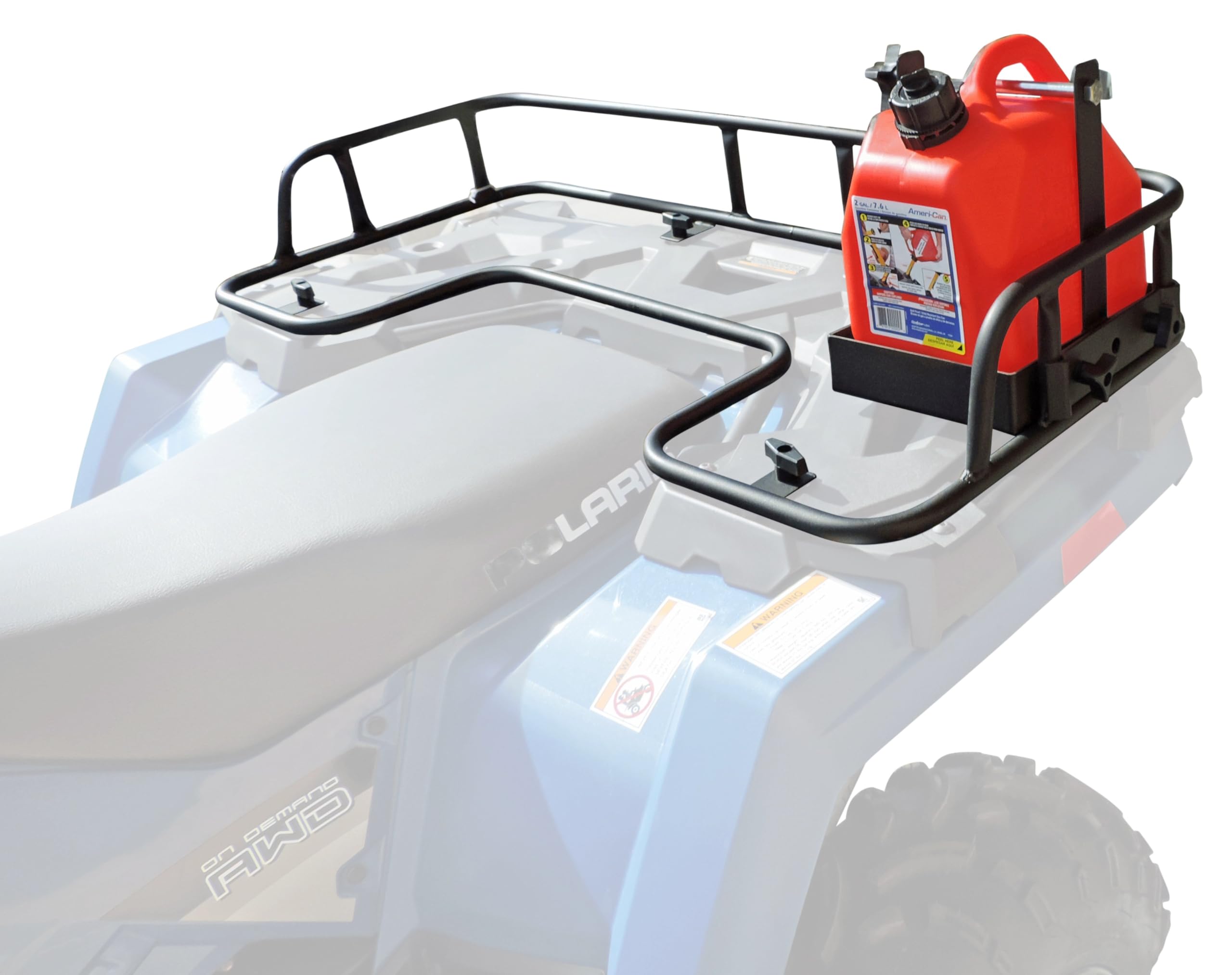 2014-2024 Polaris Sportsman Rear Cargo Storage & Accessory Rack - Heavy Duty Utility Rack for ATV/UTV Accessories, Hunting Gear & Outdoor Equipment