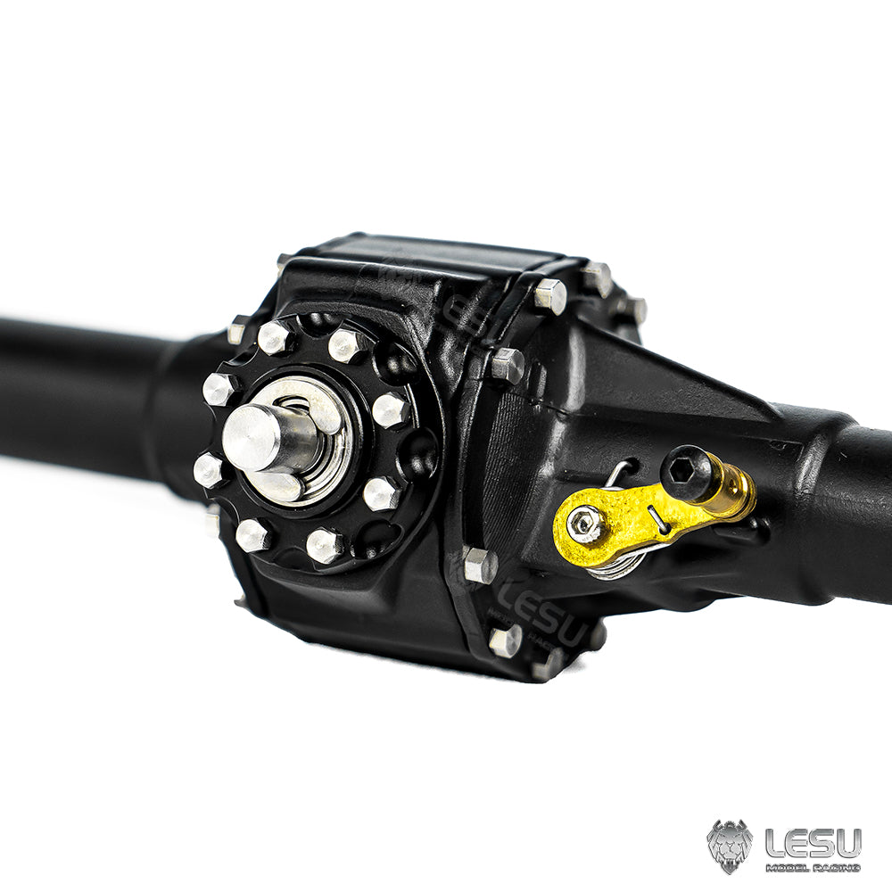 LESU 1/10 Scale RC Crawler Metal Differential Lock - Front/Rear Axle Upgrade Part for UM406 Remote Control Truck | DIY Off-Road Crawling & Trail Adventure Accessory