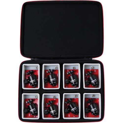 Aputure MC 8 Light Accessory Pack & Case - Professional LED Light Kit for Photography, Videography, and Film Making - Perfect for Studio, On-Location, and YouTube Content Creation