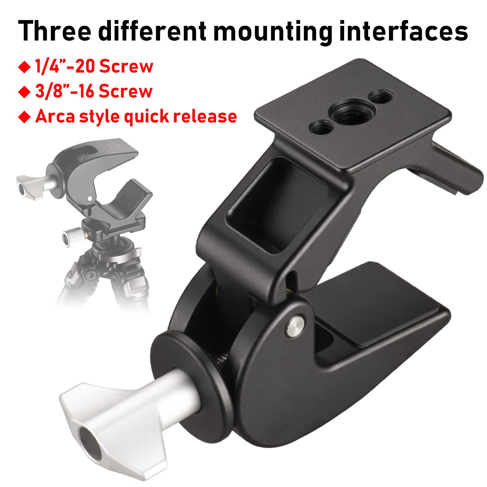 ARCA Quick Release Binocular Tripod Adapter with 1/4