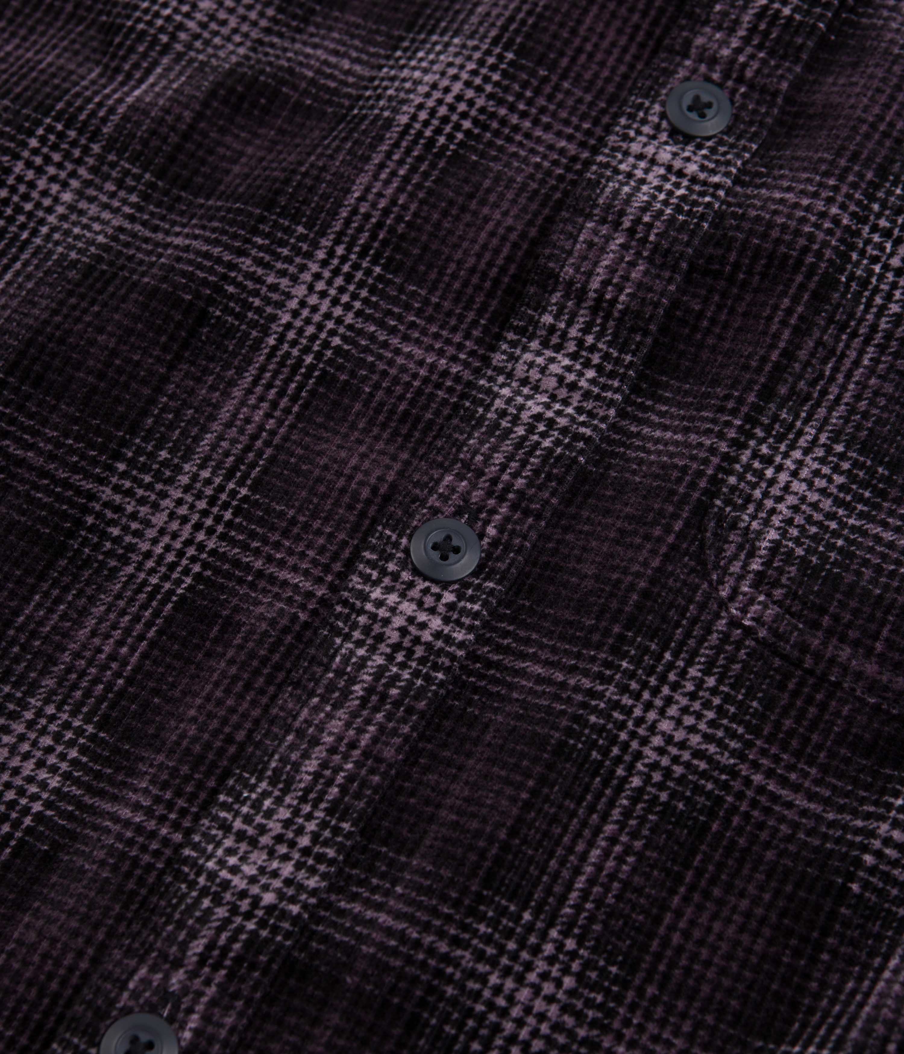 Carhartt Flint Shirt for Men - Wiley Check Dark Plum Flannel Work Shirt - Durable Cotton Shirt for Outdoor Work, Camping & Casual Wear