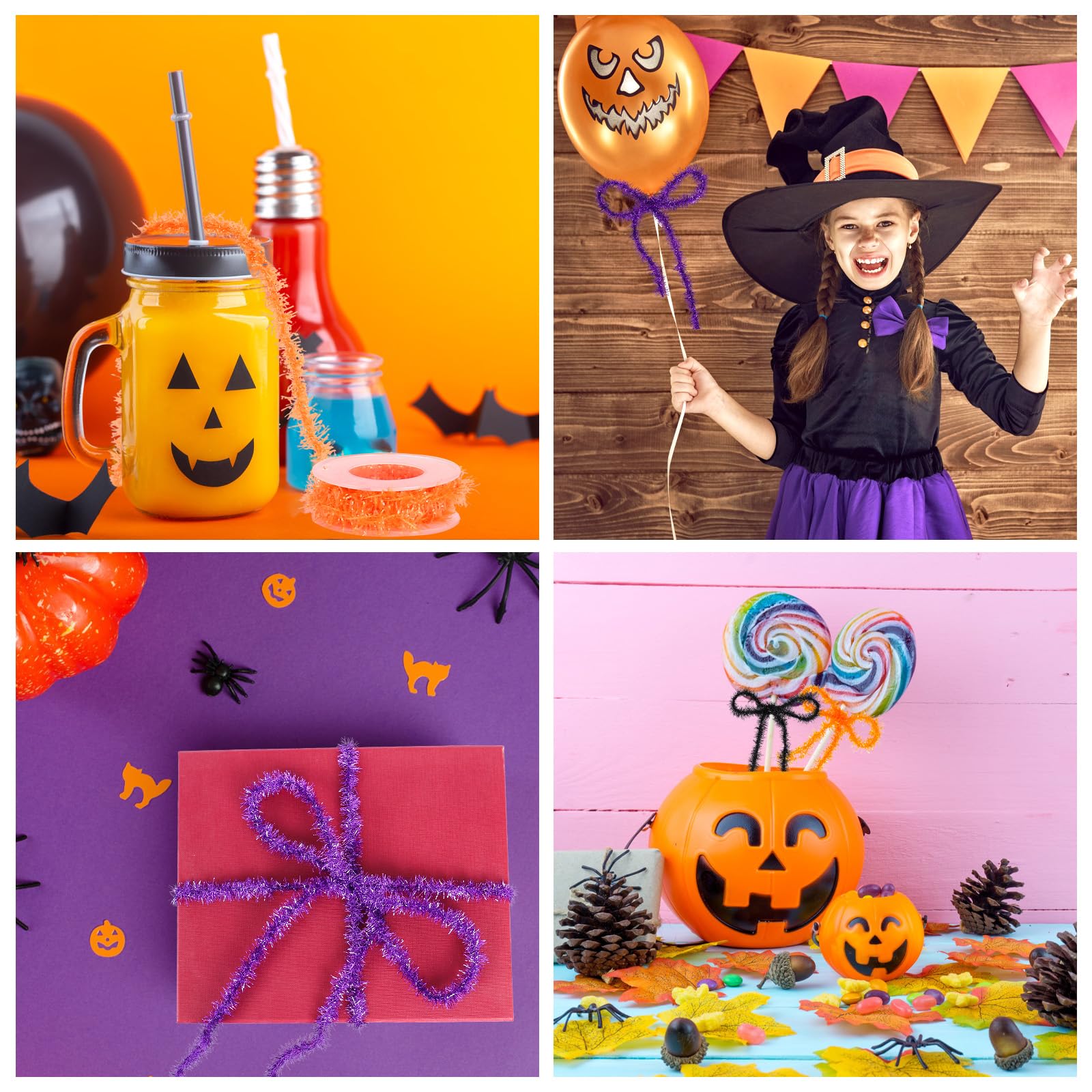 Halloween Tinsel Ribbon - 39.2