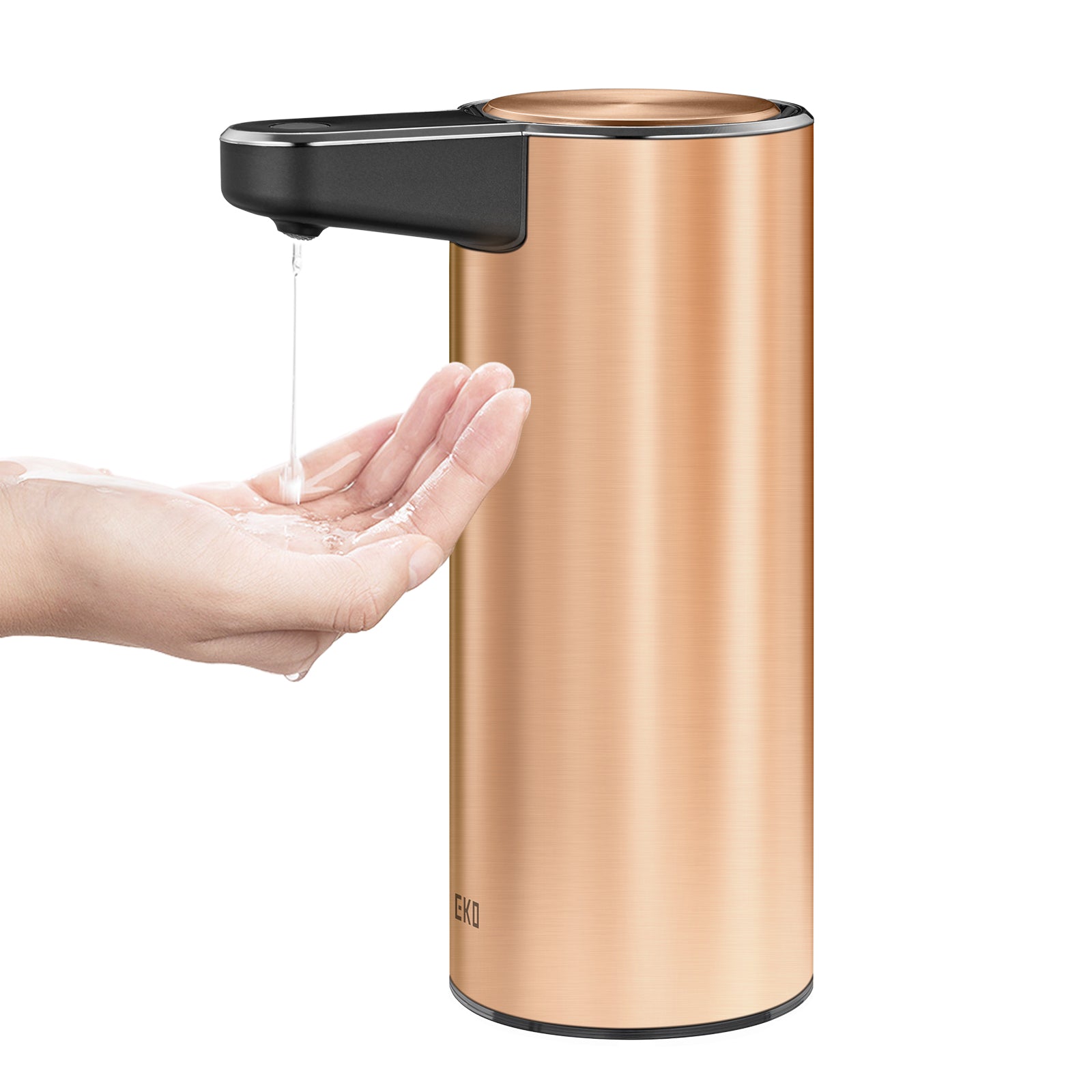 Premium Automatic Smart Soap Dispenser - Touchless, Rose Gold Finish for Bathroom, Kitchen & Office - Hygienic Hand Wash Solution