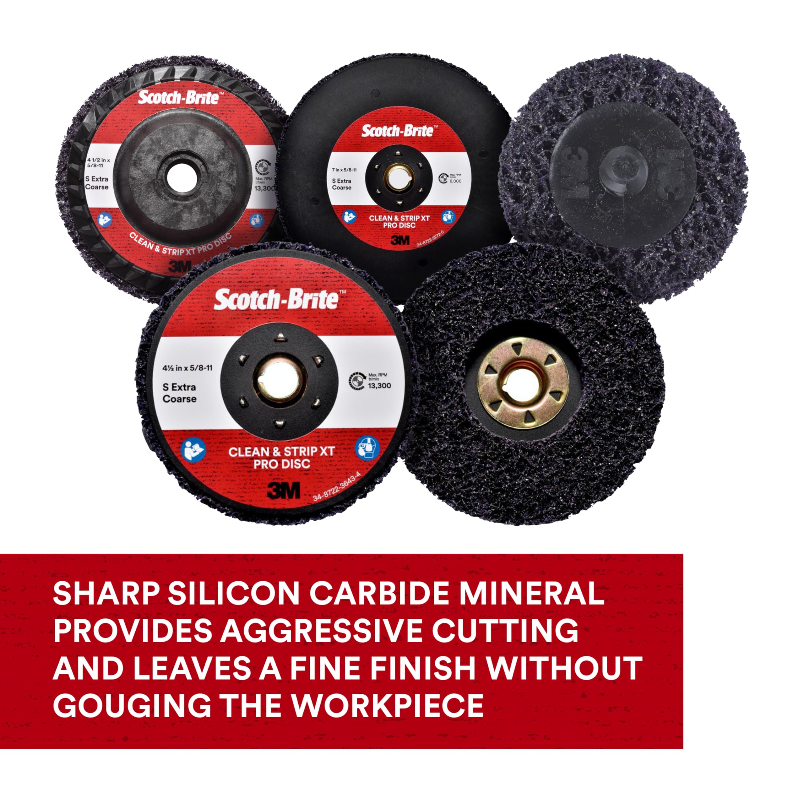 3M Scotch-Brite Clean and Strip XT Pro Disc - 5