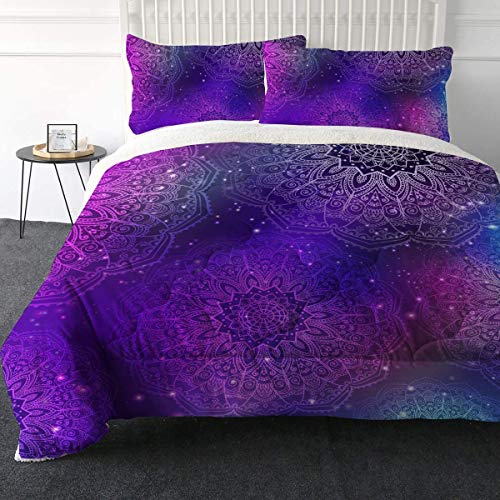 Pink Purple Boho Mandala