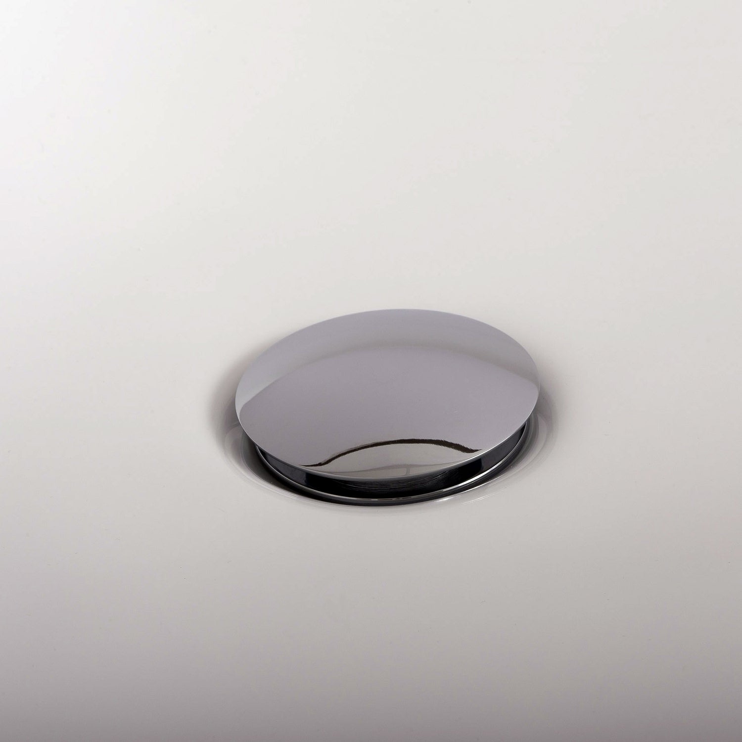 DAX Round Vanity Sink Pop Up Drain with Brass Body - 2 5/8 x 8 5/8 Inches (DAX 82005) - Perfect for Bathroom Vanity Sinks and Modern Home Decor