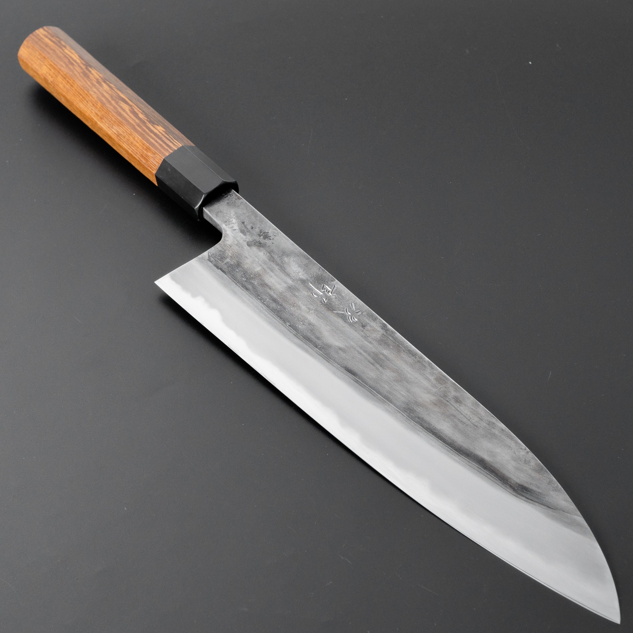 Premium Jiro Tsuchime Wa Gyuto 240mm Japanese Chef Knife - Taihei Tagayasan Handle (#357) - Perfect for Sushi, Sashimi & Precision Cutting