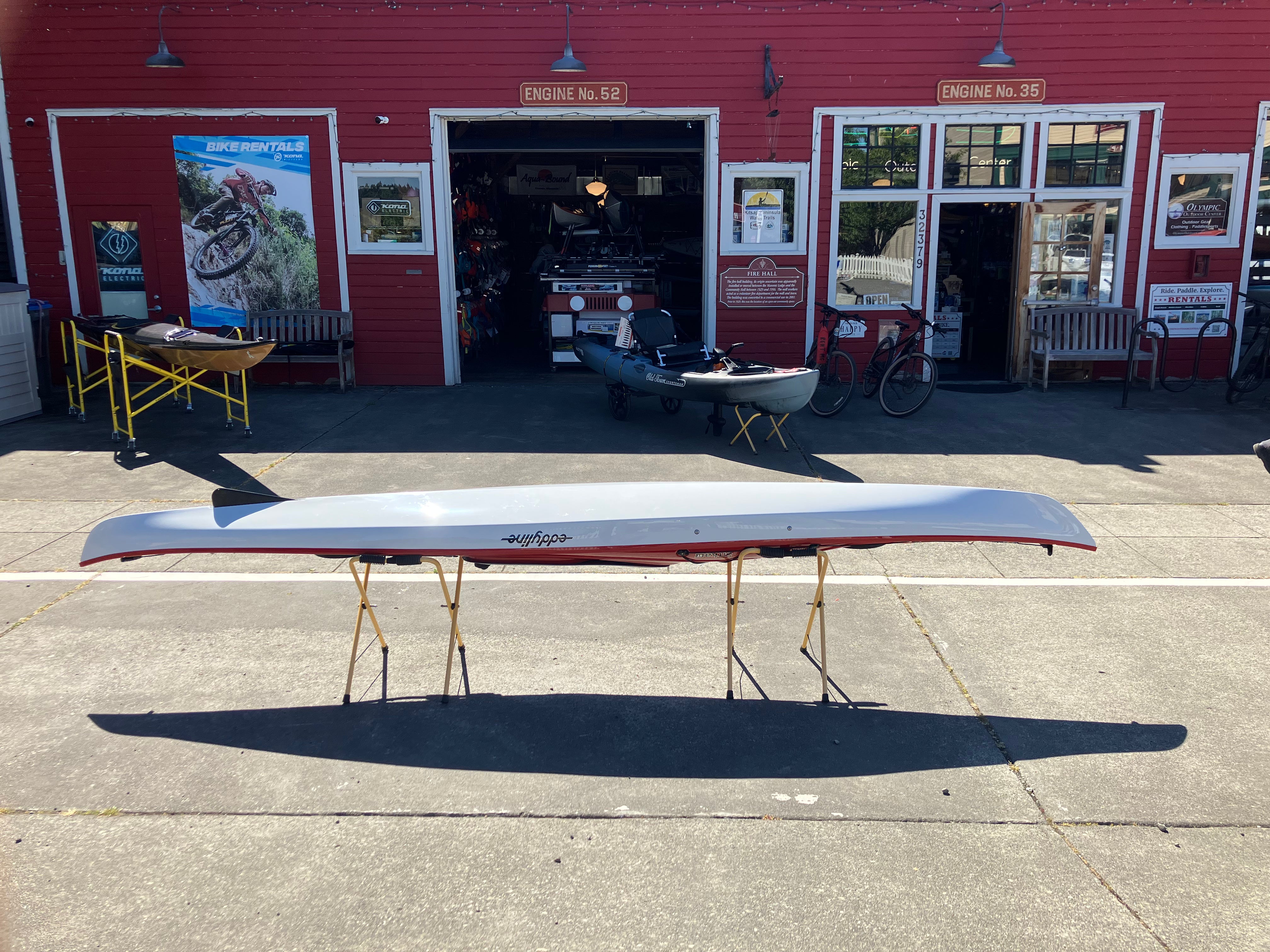 Used Eddyline Sitka ST Kayak (2021 Model) - Lightweight Touring Kayak for Lakes & Rivers | Perfect for Fishing, Camping & Outdoor Adventures