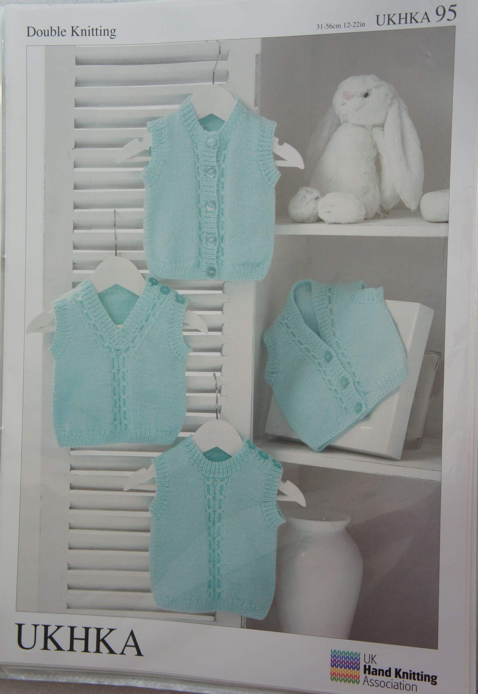 Baby Knitting Pattern UKHKA95 - Easy DIY Knitting Guide for Newborn Clothes & Accessories | Perfect for Gifts, Baby Showers & Handmade Projects