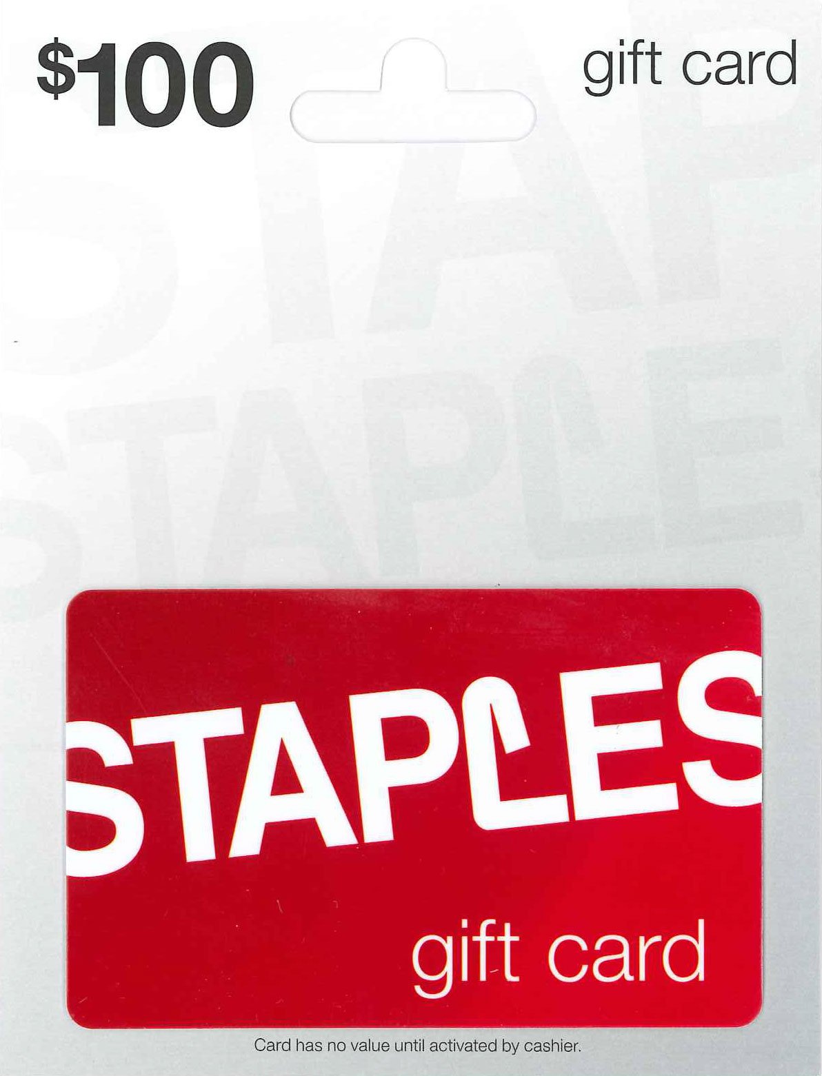Staples Gift Card - Perfect for Office Supplies, Tech & Back-to-School Shopping | Great for Employees, Students & Teachers