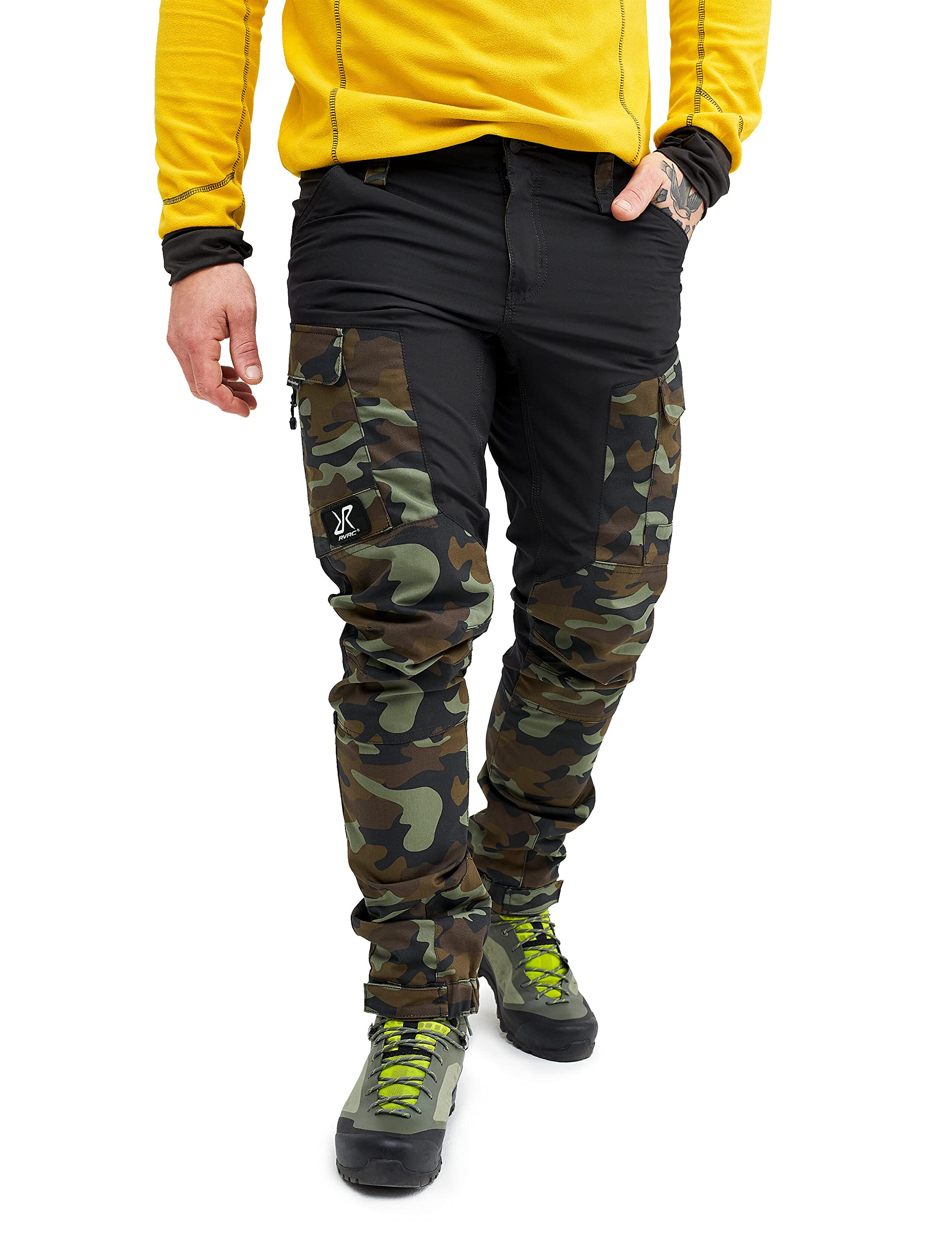 RevolutionRace Men's GP Pants - Durable Outdoor Hiking Pants for Men, Water-Resistant & Breathable Adventure Pants - Perfect for Hiking, Camping, and Mountain Climbing