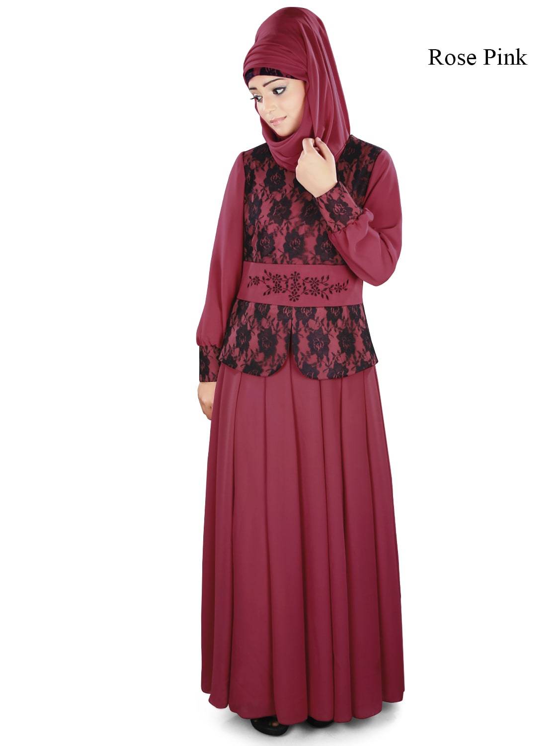 Abda Abaya - Elegant Muslim Women's Prayer Dress - Perfect for Prayer, Mosque, and Special Occasions