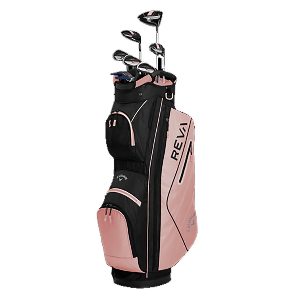 Callaway Reva Graphite 8-Piece Women's Right-Handed Complete Golf Club Set - Perfect for Beginners & Intermediate Female Golfers on the Course