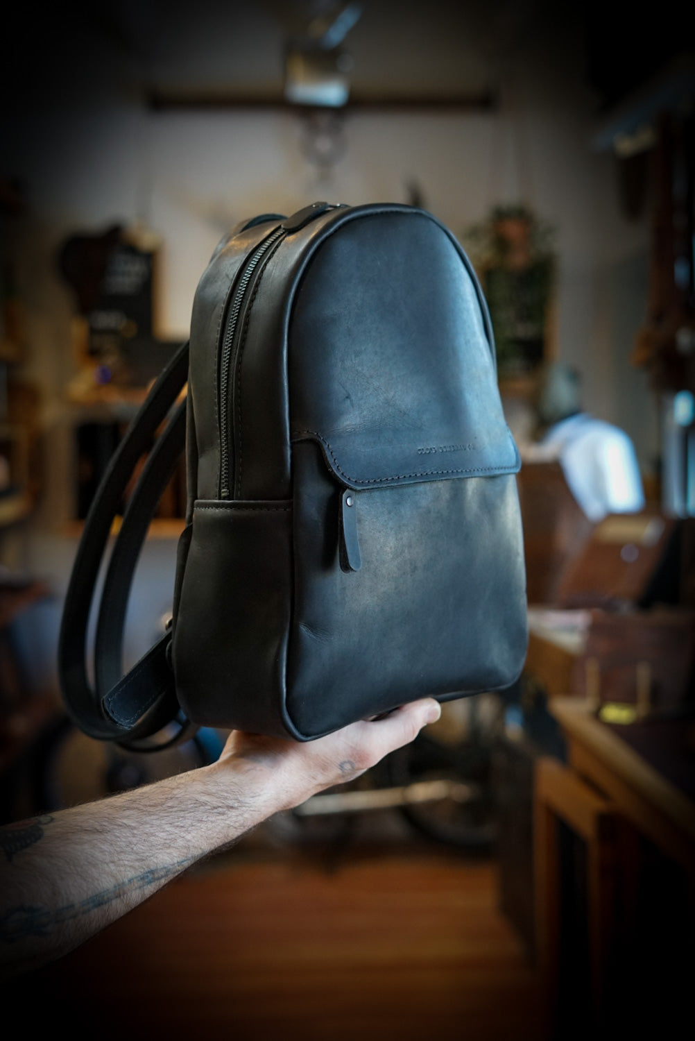 Mini Venture Backpack (Flat Black) - Lightweight Hiking Daypack for Outdoor Adventures, Travel & Daily Use
