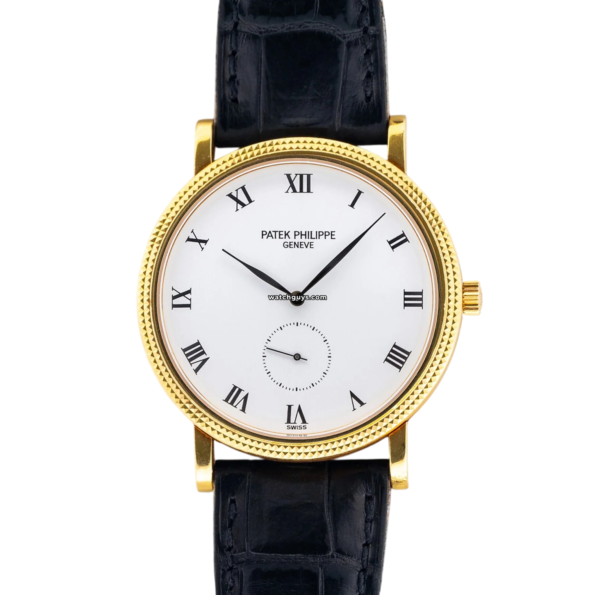 Patek Philippe Calatrava 3919J 001 Men's Luxury Watch - 18K Yellow Gold Mechanical Timepiece for Business & Formal Occasions