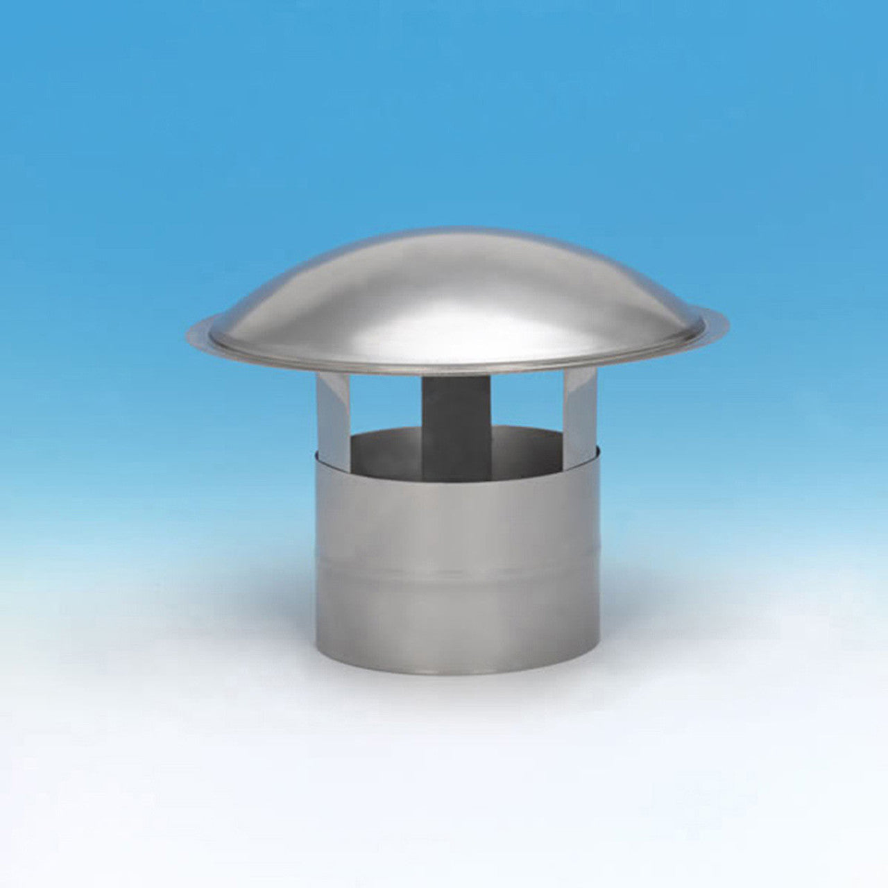3 Homesaver 304 Alloy Stainless Steel Rain Cap 4300SS - Durable Weatherproof Roof Vent Cover for Home, RV & Outdoor Use