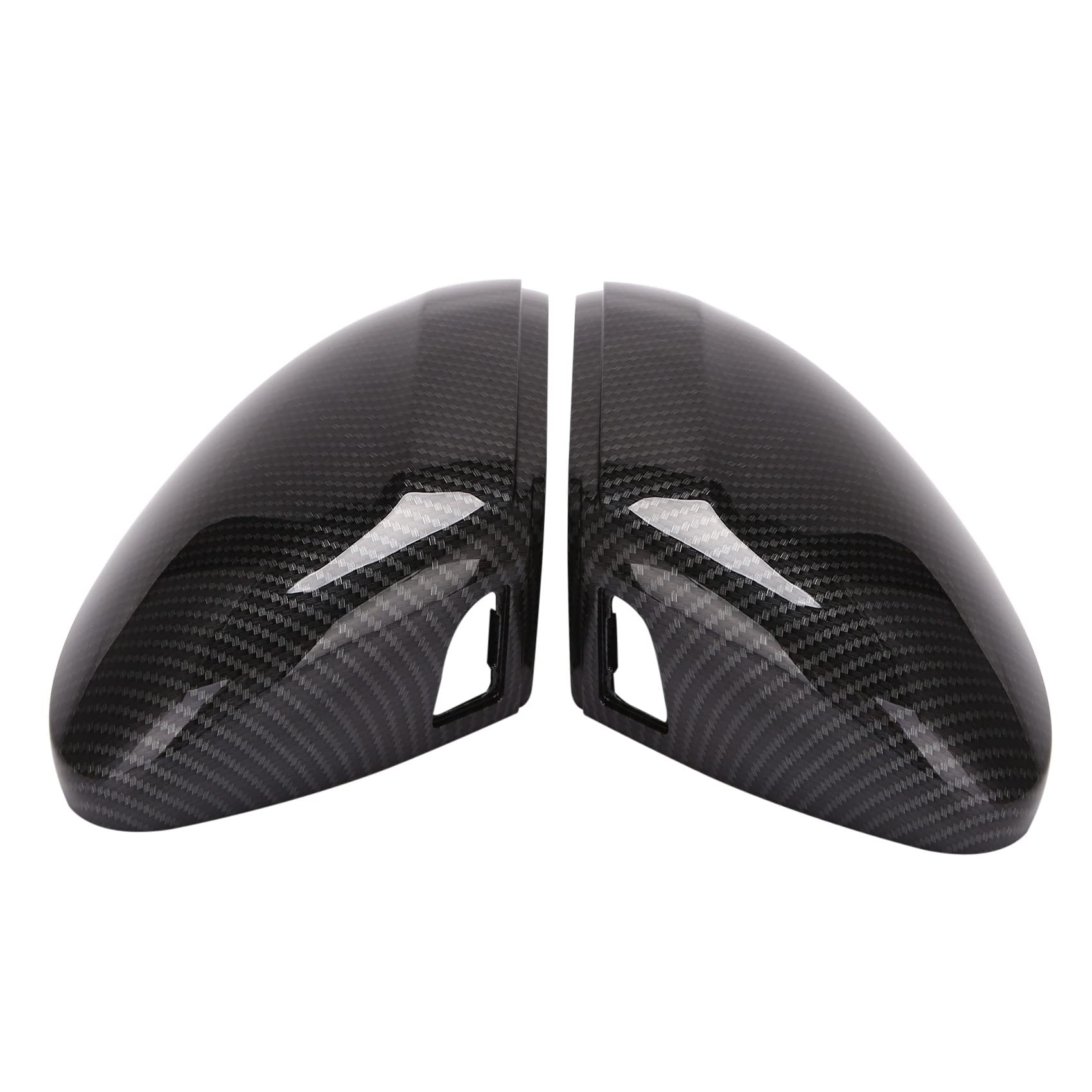 LEEKOUS Car Wing Mirror Covers for Volkswagen Passat B8 Variant Arteon 2016-2020 - Side Mirror Caps Replacement - Durable ABS Plastic - Easy Installation - Perfect for Protection & Style Upgrade