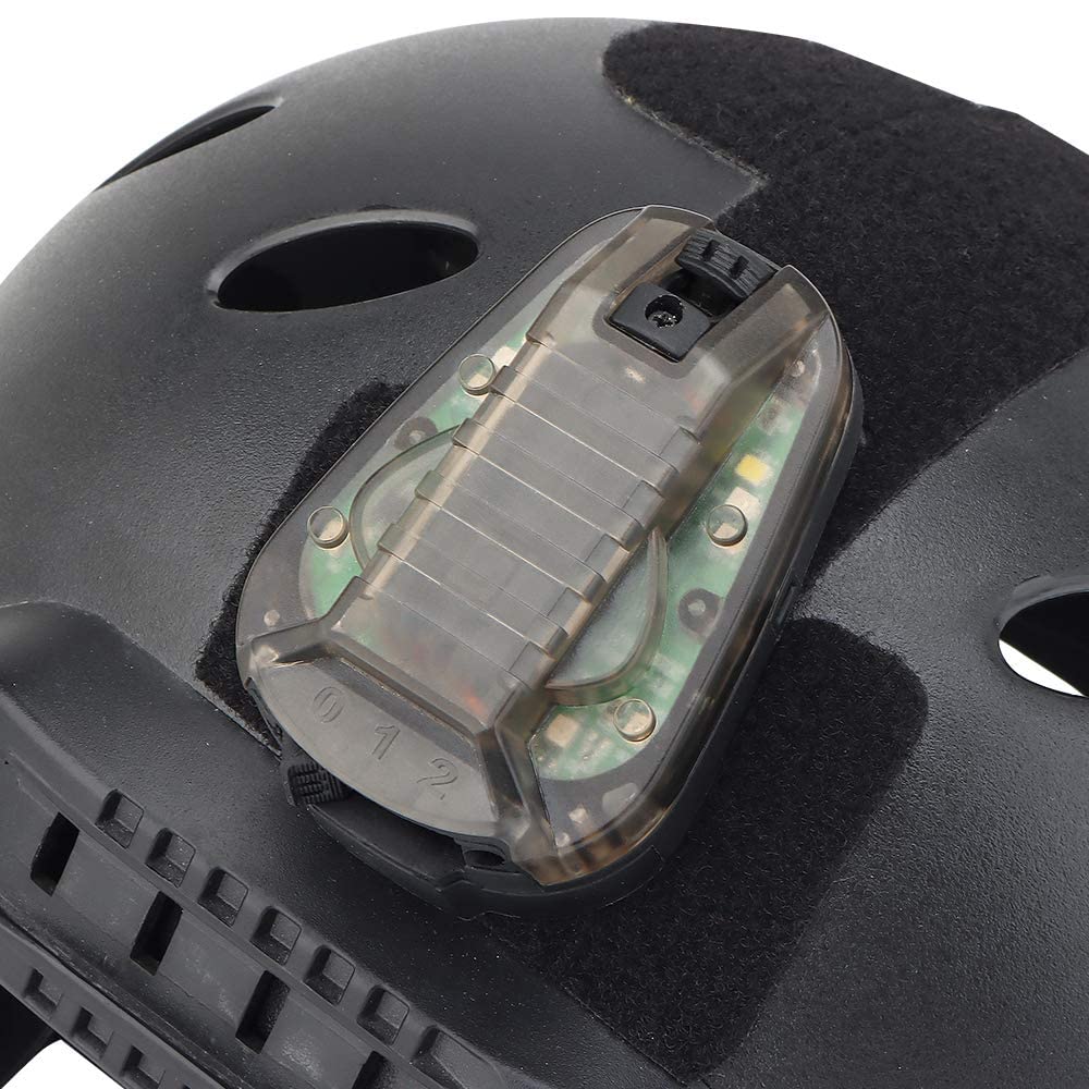 Tactical Signal Light with IR - Green LED Survival Flashlight for Camping, Hiking & Emergency Rescue - Durable Black Base Tactical Light - Perfect for Outdoor Adventures, Night Operations & Survival Kits